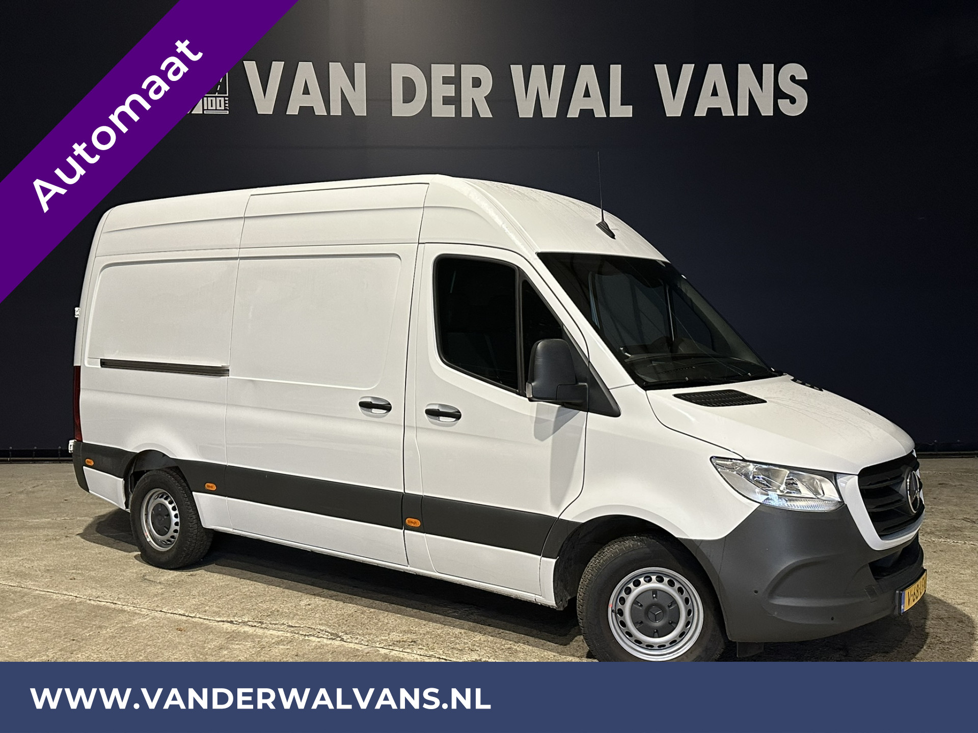 Mercedes-Benz Sprinter 317 CDI 170pk 9G-Tronic Automaat L2H2 Fabrieksgarantie Euro6 Airco | Camera | Navigatie Cruisecontrol, Parkeersensoren, Stoelverwarming, Bijrijdersbank