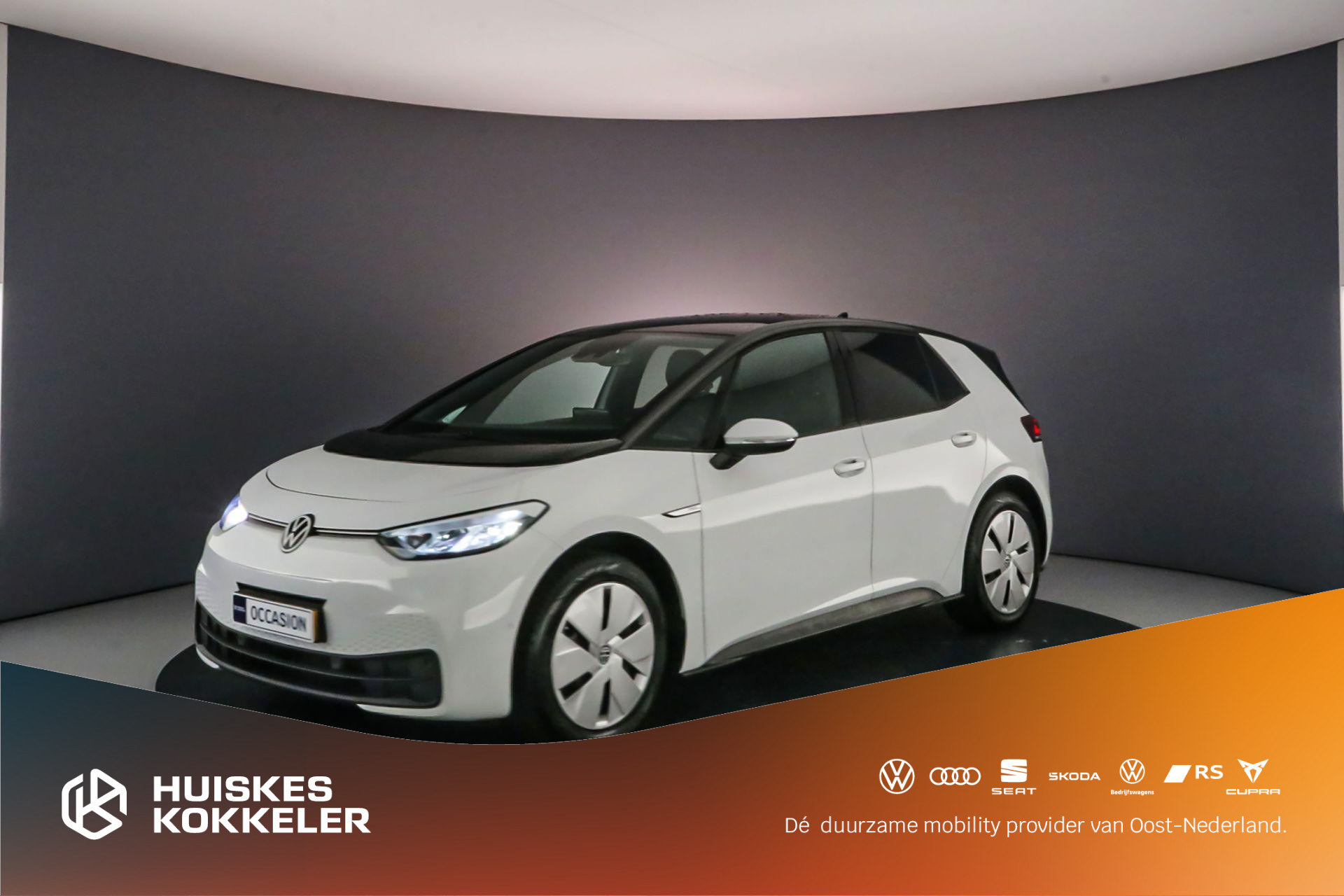 Volkswagen ID.3 Pro Edition 204pk Automaat Achteruitrijcamera, Navigatie, Adaptive cruise control, Stuurwiel verwarmd, Parkeersensoren, LED verlichting, Stoelverwarming