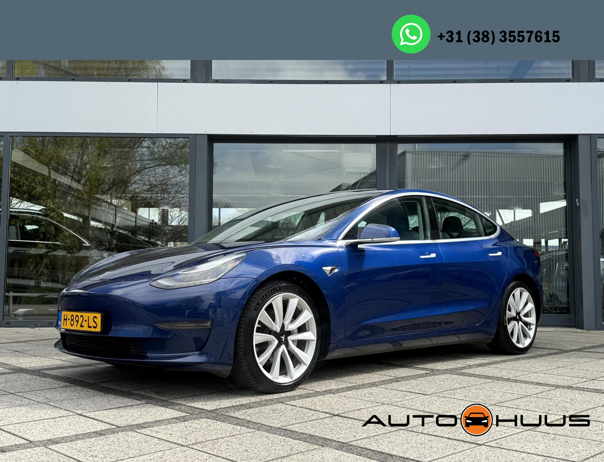 Tesla Model 3 Long Range AWD Dual | Autopilot | Panorama | Leder |
