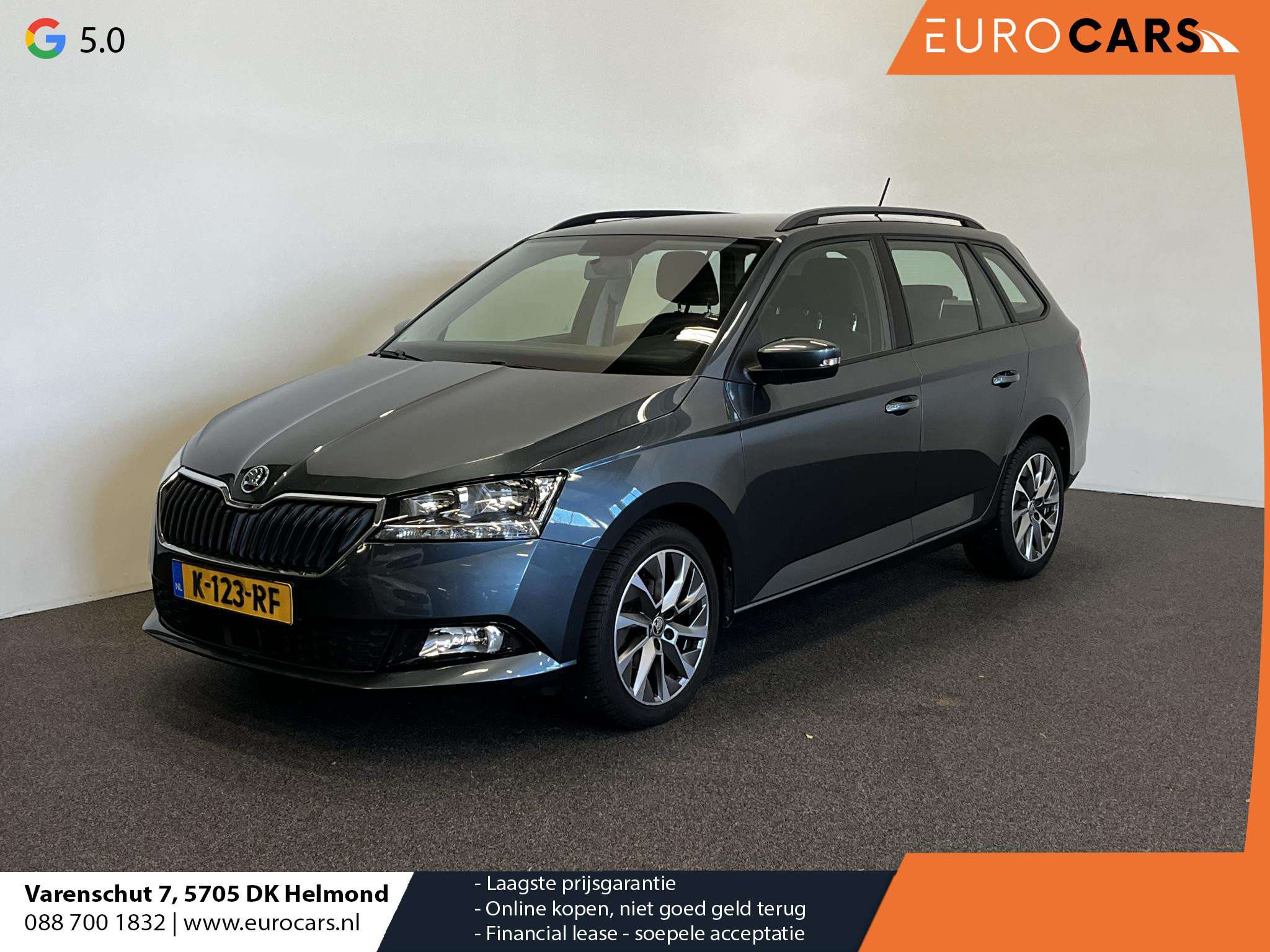 Škoda Fabia Combi 1.0 TSI Business Edition Navigatie Apple Carplay/Android Auto Cruise Control Lichtmetalen velgen Airco
