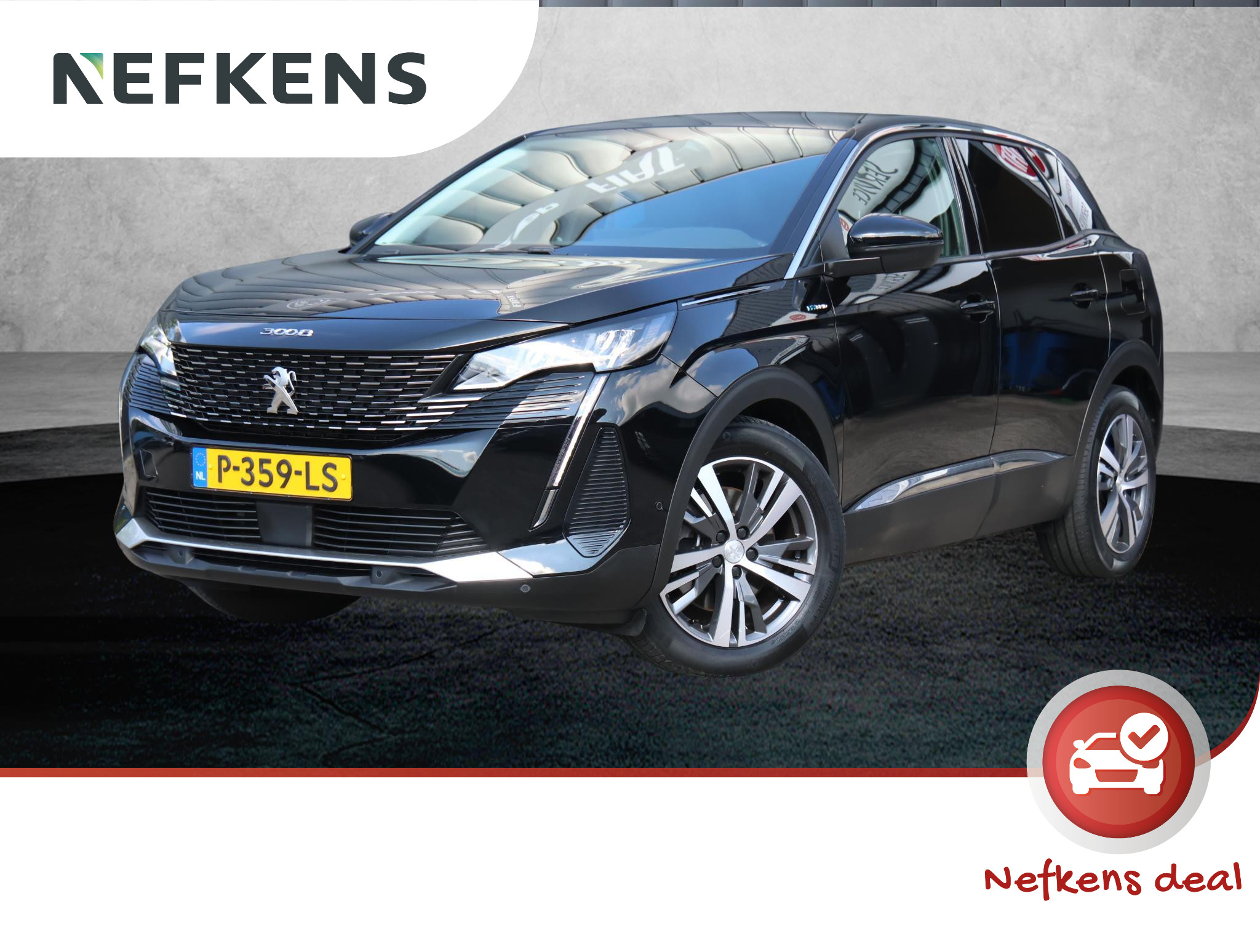 Peugeot 3008 1.6 HYbrid 225pk Allure Pack Business Automaat | Plug-in-Hybrid | Navigatie | Stoelverwarming | Adaptieve Cruise Control