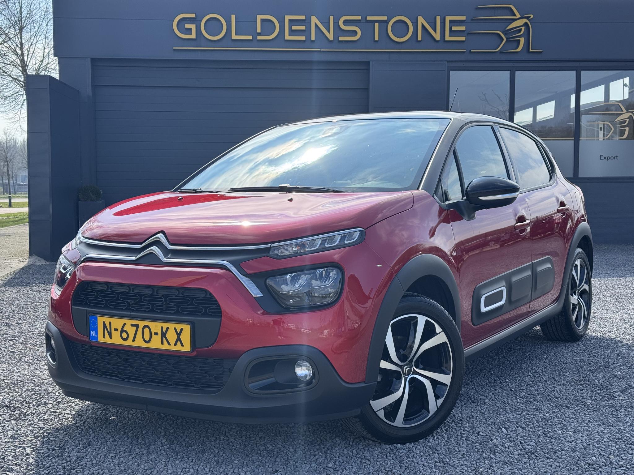 Citroën C3 1.2 PureTech Shine 1e Eigenaar,Camera,Trekhaak,Navi,Clima,Cruise,Pdc,Lmv,N.A.P,Weinig Km,Apk tot 11-2025