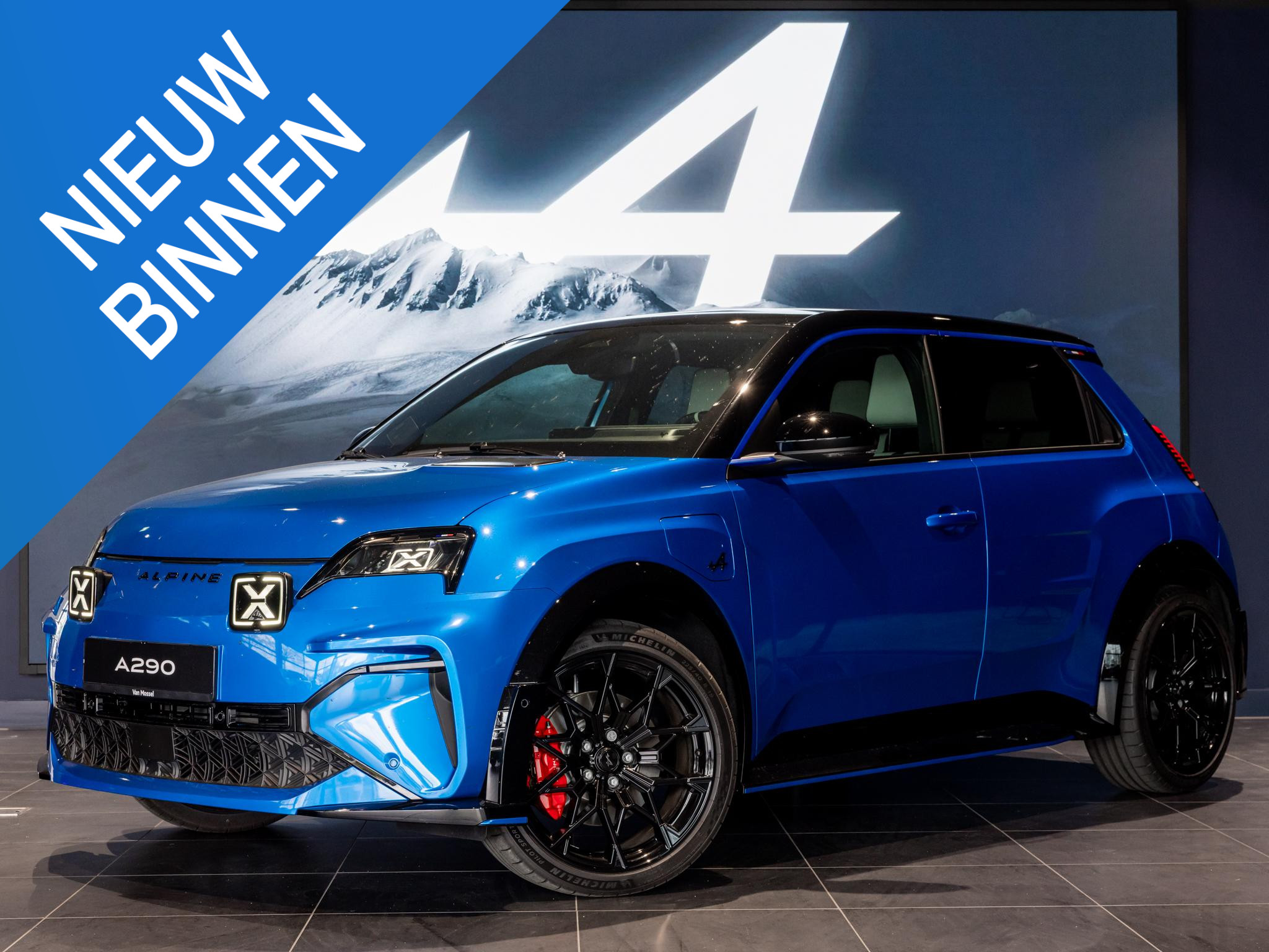 Alpine A290 GTS 52 kWh 220PK | TWO-TONE BLEU ALPINE VISION | DEVIALET SOUND | ADAPTIEVE CRUISECONTROL | CARPLAY | TELEMATRIC