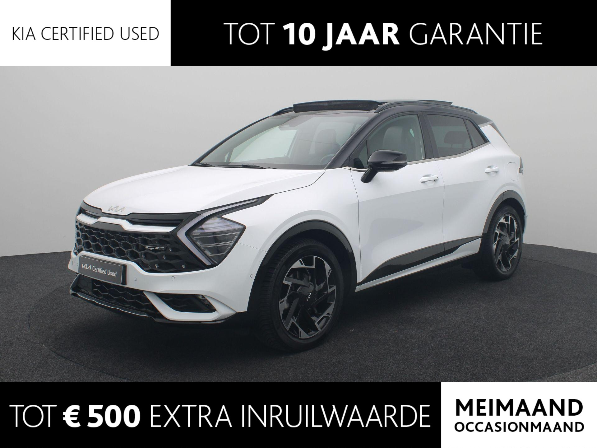 Kia Sportage 1.6 T-GDi Plug-in Hybrid AWD GT-PlusLine | Cruise | Panoramadak | Stoel + Stuur verwarming | Trekhaak |
