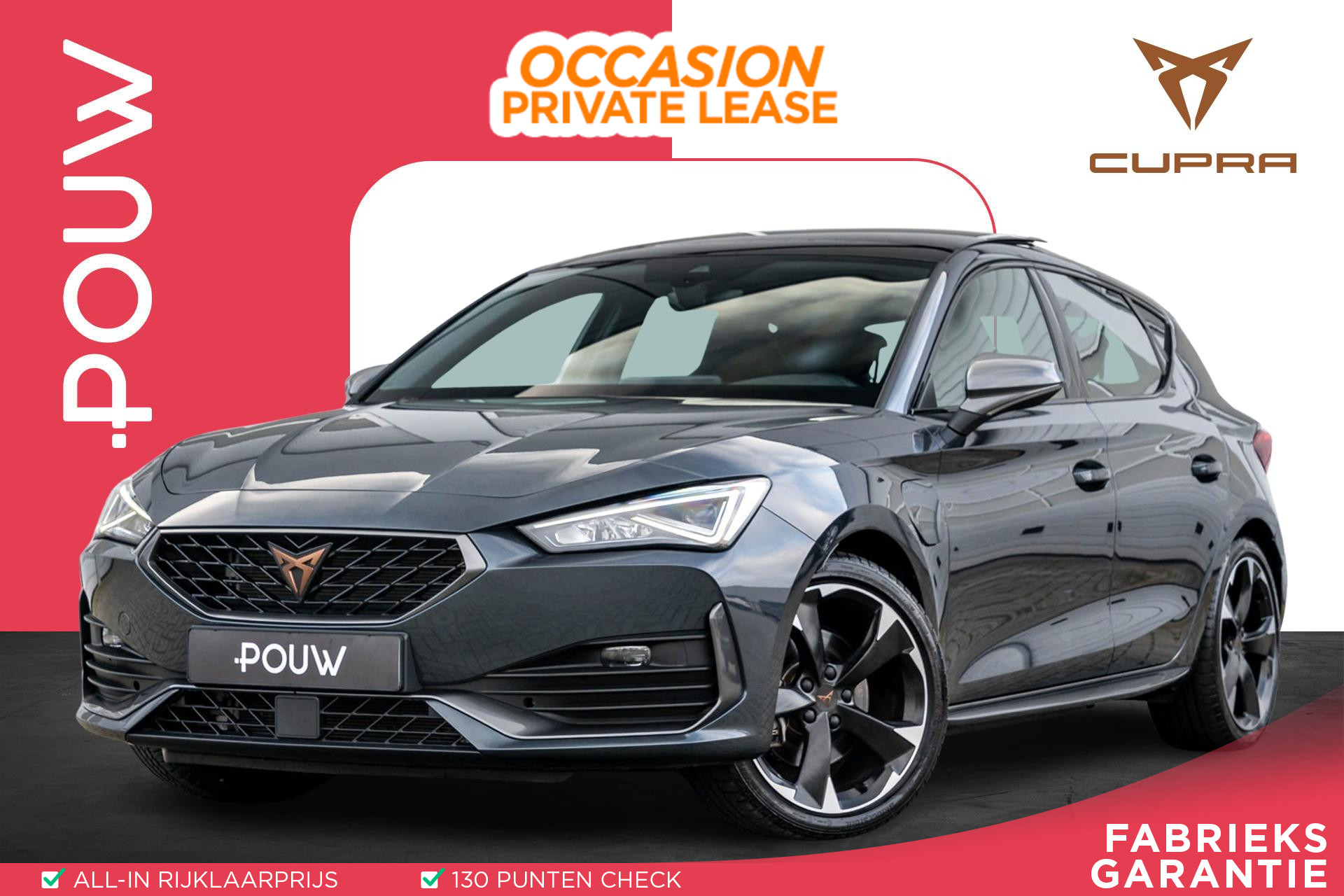 CUPRA Leon 1.4 e-Hybrid 204pk Business | SoH 99%  | Panoramadak | Full Link | Navigatie | Parkeersensoren V+A