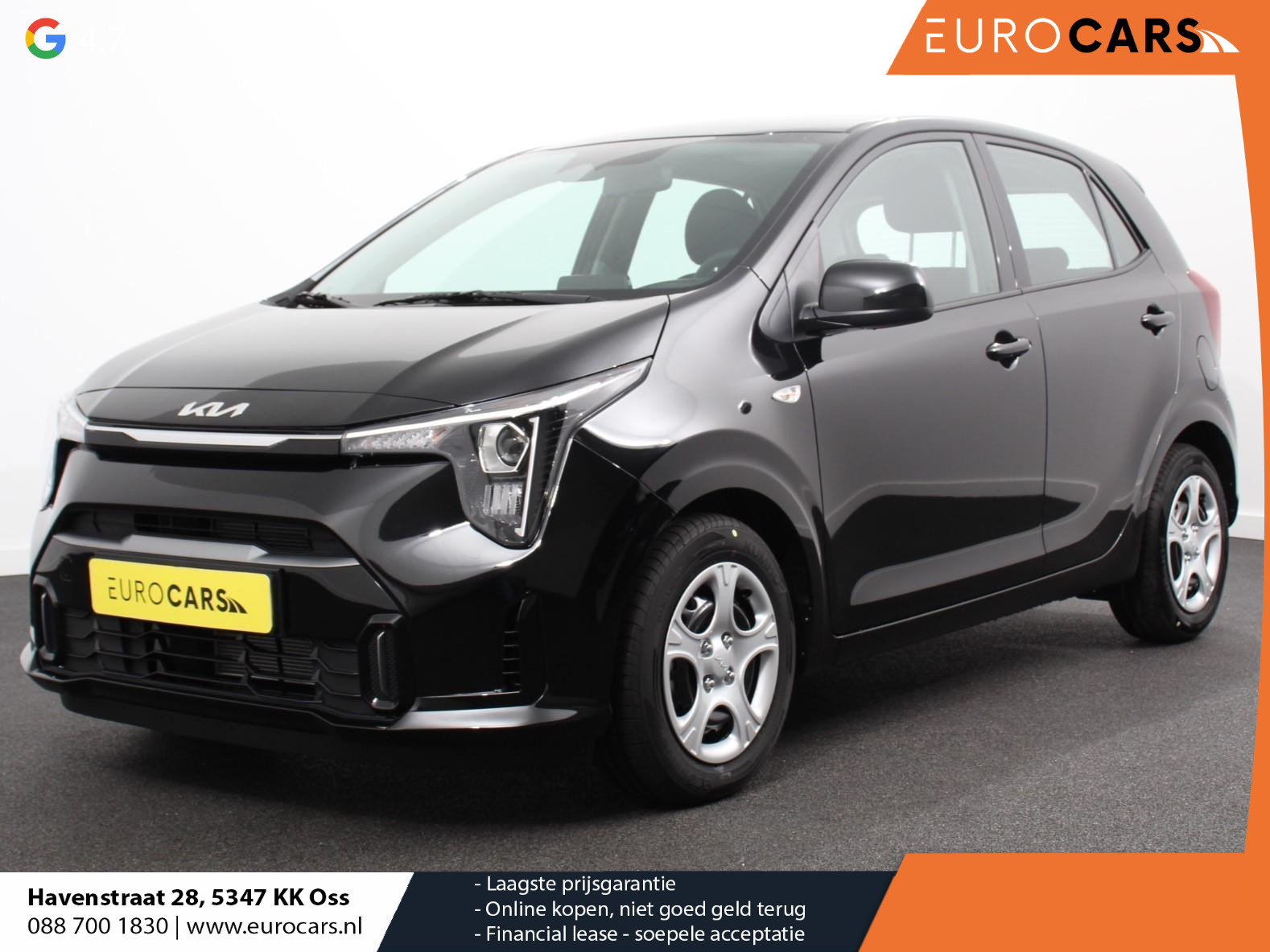 Kia Picanto 1.0 DPI DynamicLine Automaat Navigatie Apple Carplay/Android auto Airco Camera DAB Bluetooth