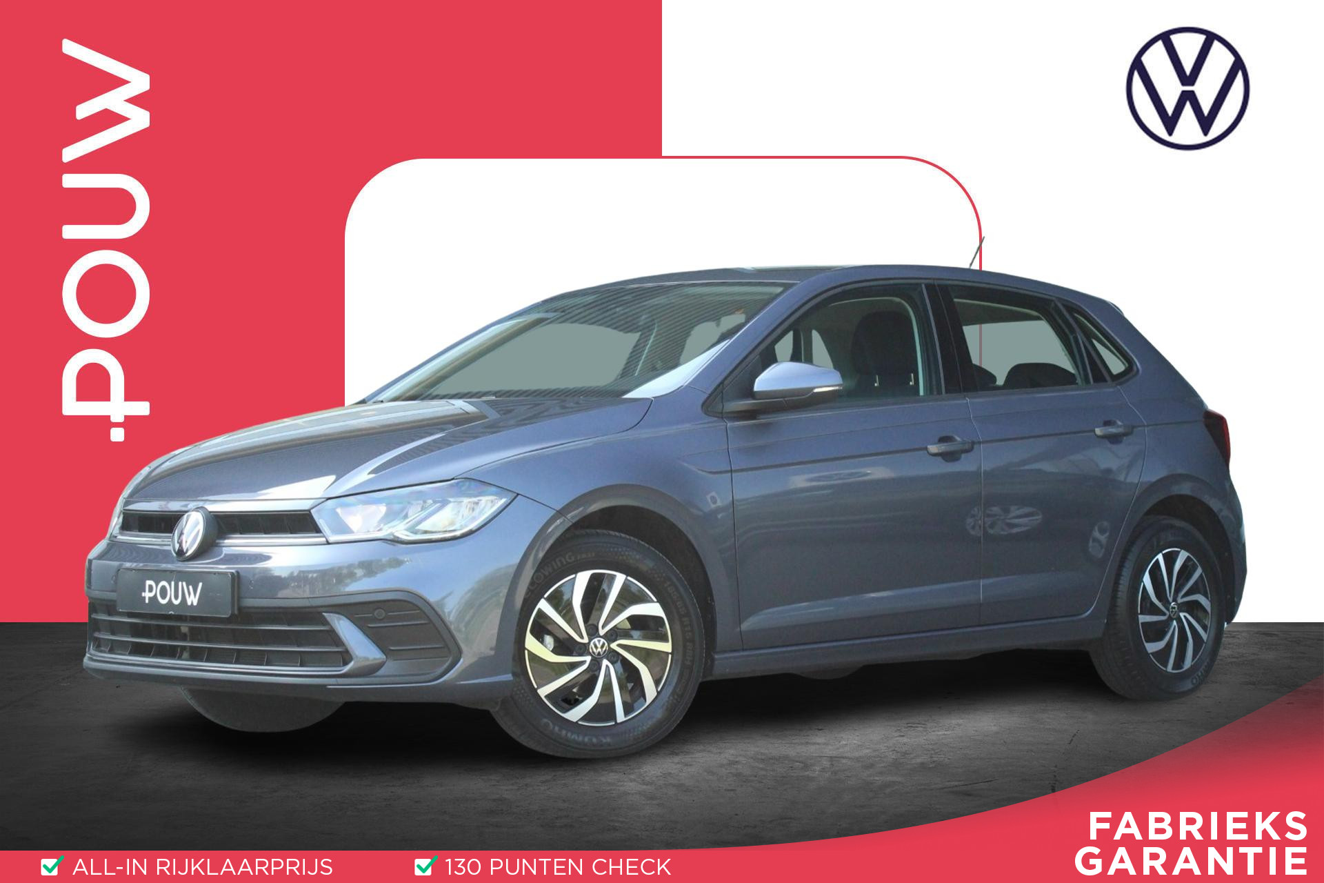 Volkswagen Polo 1.0 TSI 95pk Life | Camera Achter | Apple Carplay & Android Auto | Cruise Control