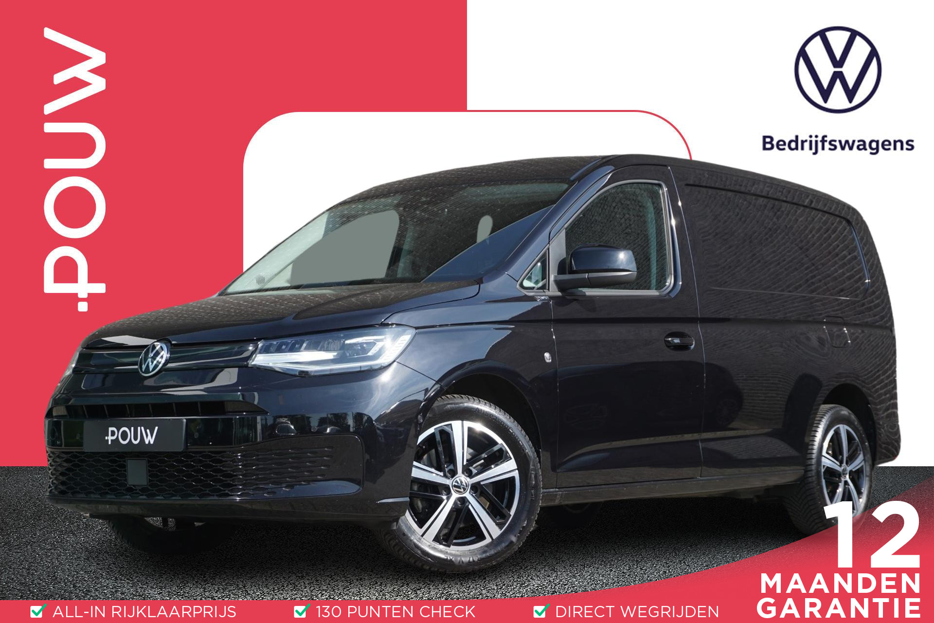 Volkswagen Caddy Cargo Maxi 2.0 TDI 122pk DSG 1st Edition | Navigatie | Camera | Trekhaak | Adaptive Cruise