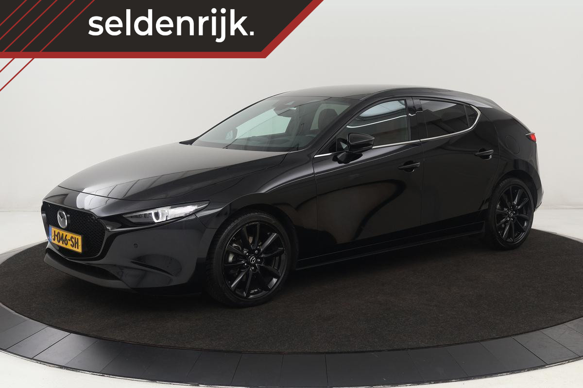 Mazda 3 2.0 SkyActiv-X Luxury | Head-Up | Leder | Stoel & stuurverwarming | BOSE Sound | Carplay | Adaptive cruise | Camera | Memory | Navigatie | Full LED | Keyless