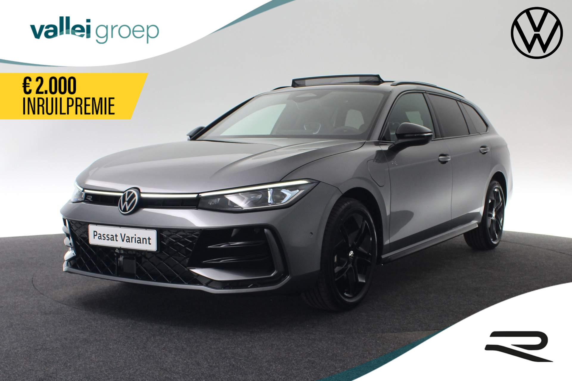 Volkswagen Passat Variant R-Line Edition 1.5 eHybrid 150 kW / 204 pk DSG | Pano | HUD | Stoelverwarming | ACC | 19 inch