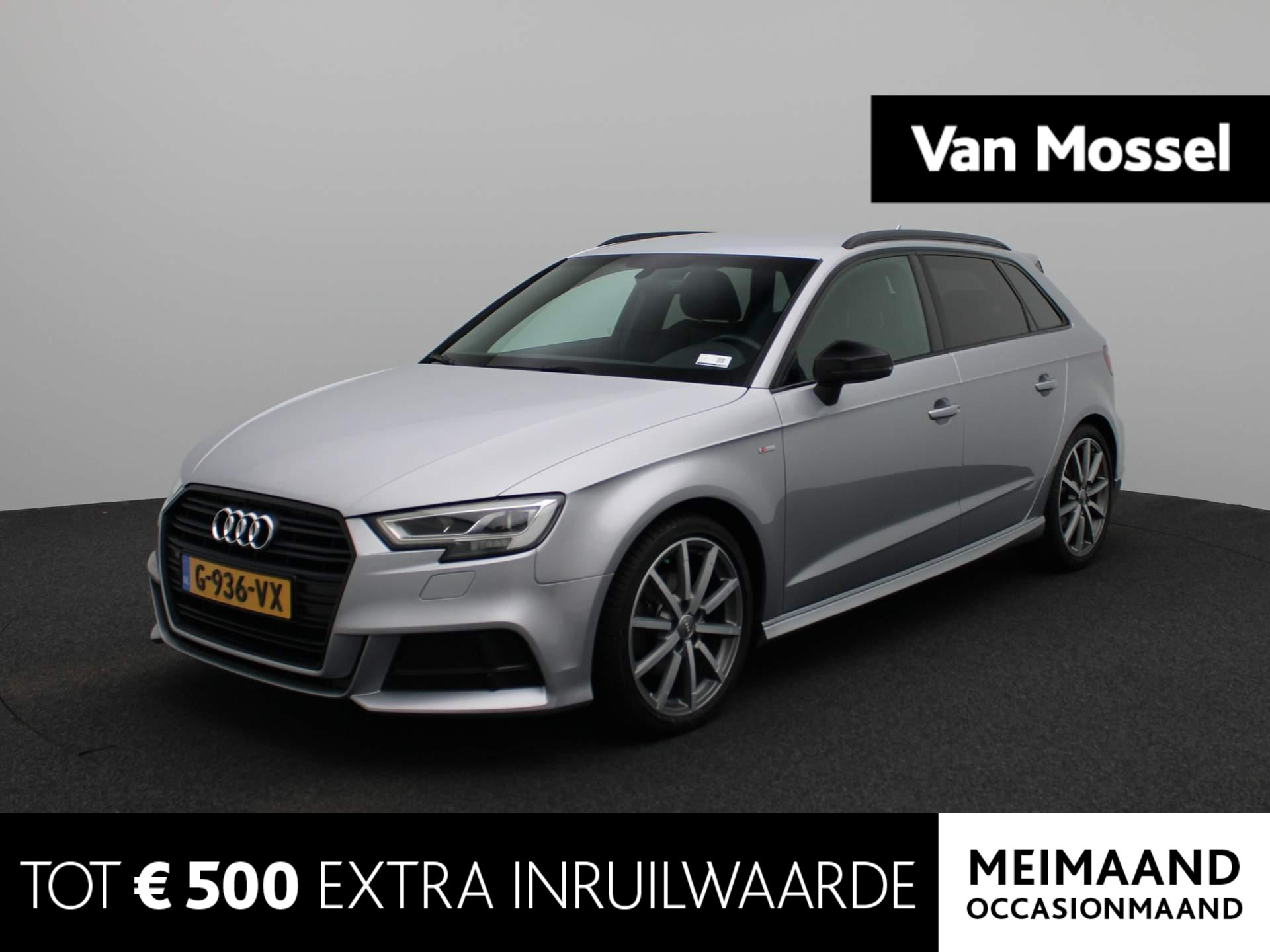 Audi A3 Sportback 1.0 TFSI Design Pro Line Plus | S-Line | Sportstoelen | Virtual Cockpit | Apple Carplay / Android Auto | Stoelverwarming | LED Koplampen | Afneembare Trekhaak | Privacy Glass |