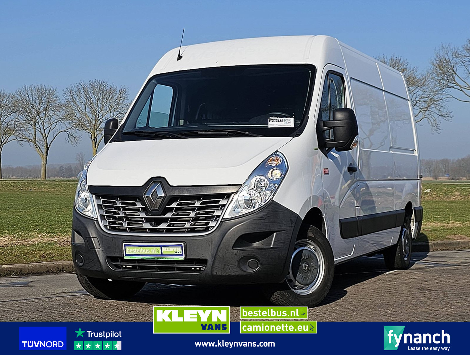 Renault Master T35 AC LAADKLEP EURO6