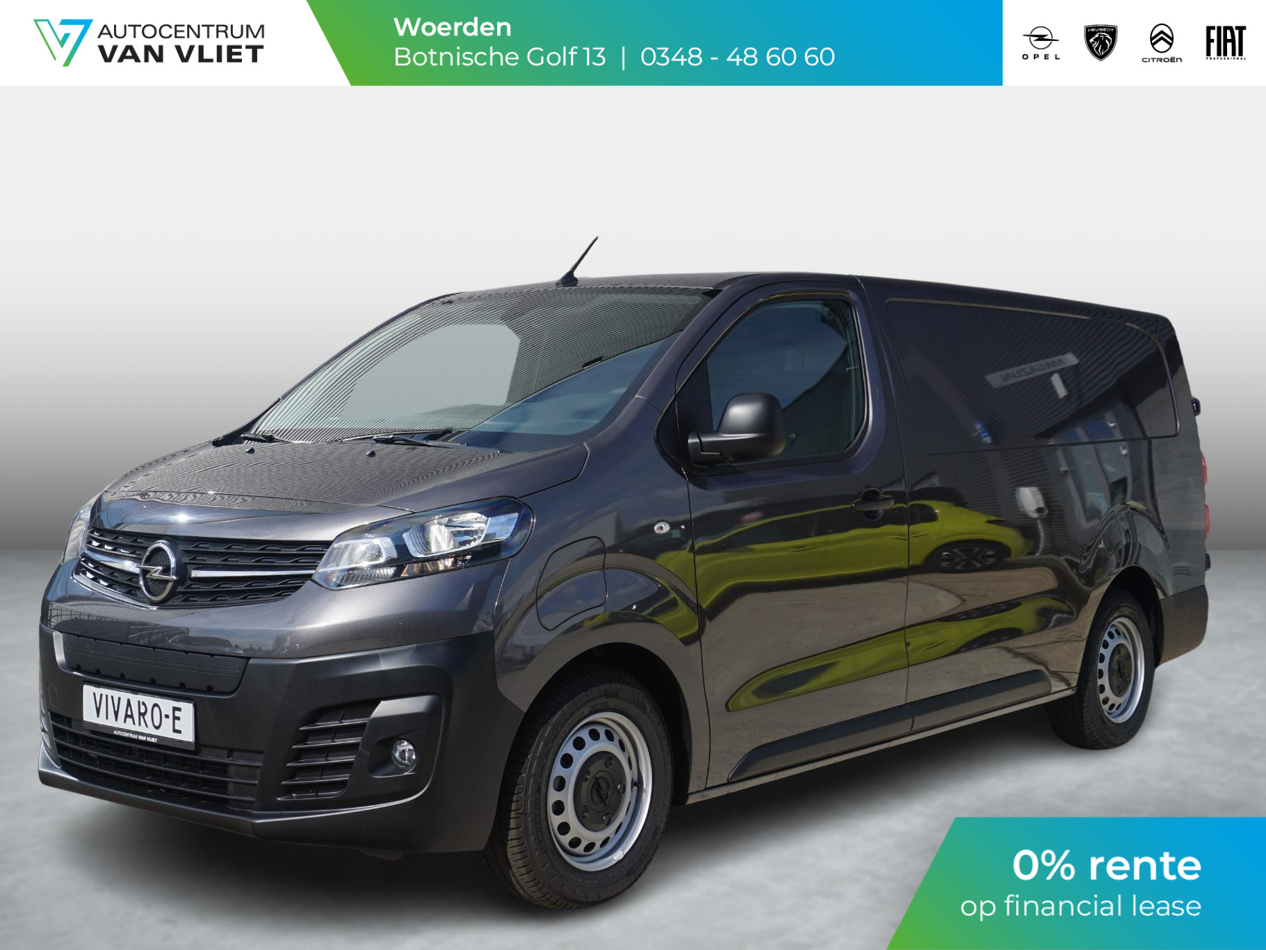Opel Vivaro-e Electric L3 75 kWh | % rente | navi incl. Apple Carplay | rijklaarprijs |