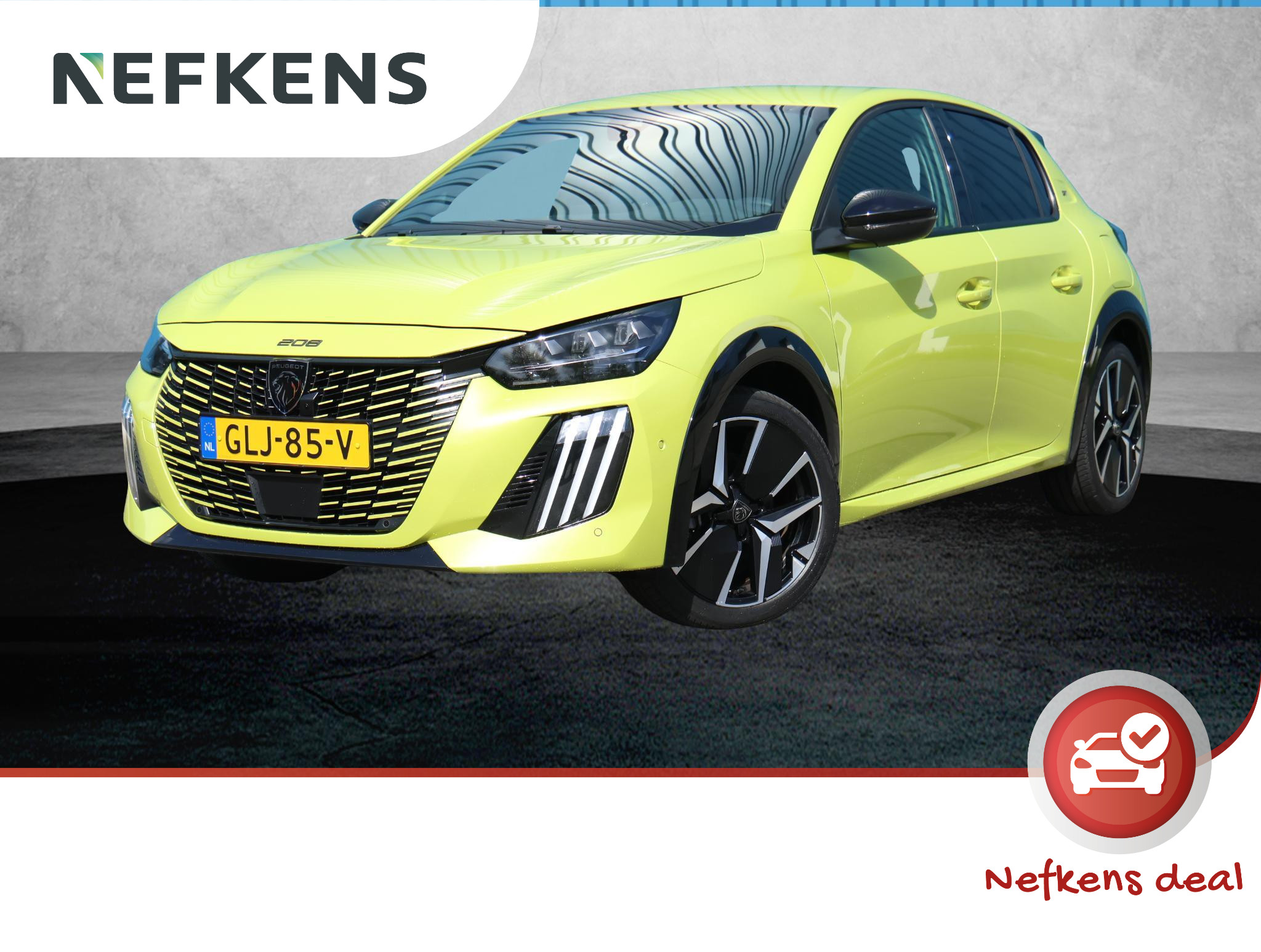 Peugeot 208 Hybrid 136PK e-DCS6 GT ( Alcantara | Stoelverwarming | Adaptief Cruise Control | Camera | Navigatie | AppleCarPlay/AndroidAuto )