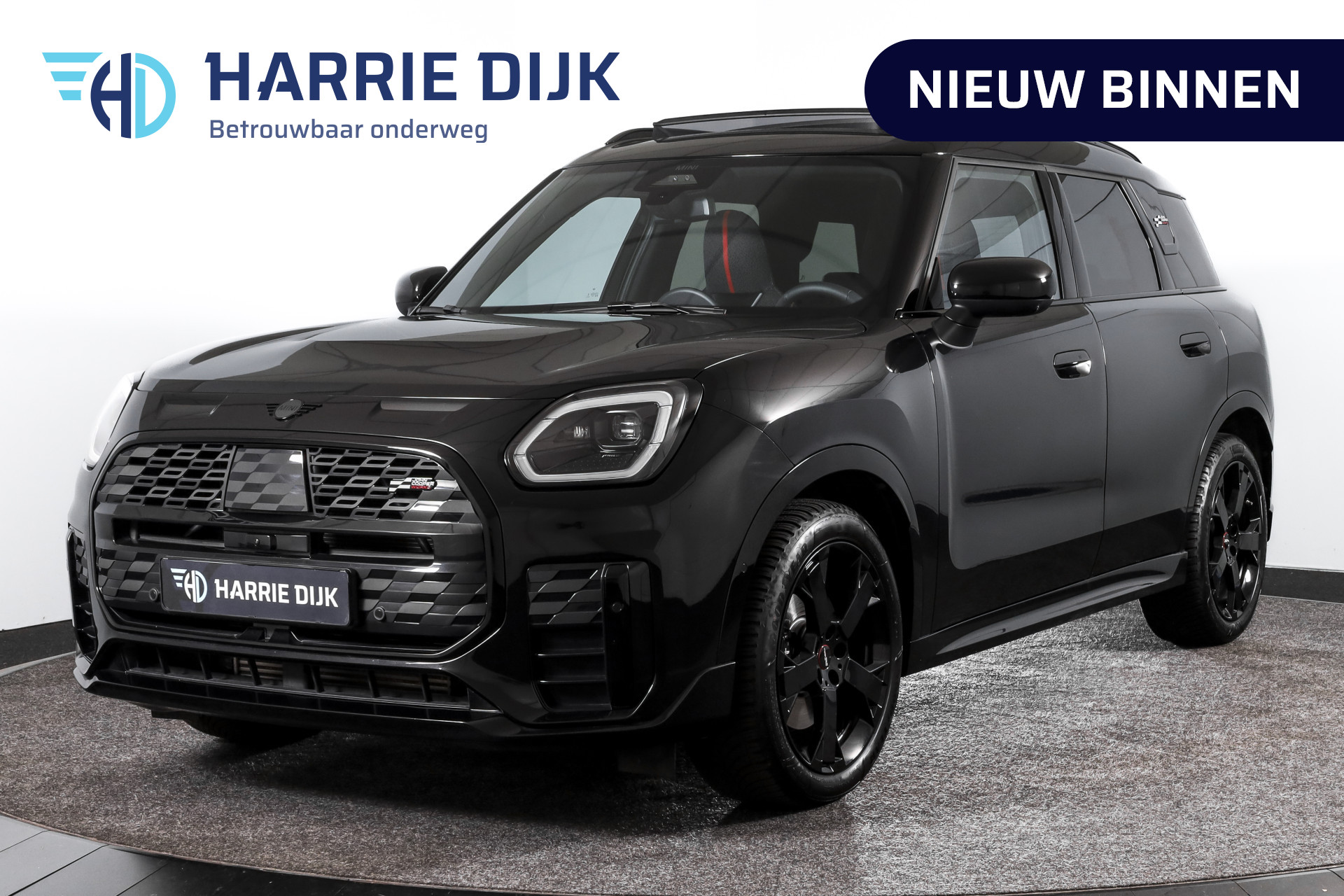 MINI Countryman 1.5 C 180 PK John Cooper Works Pakket L | S/K-Panodak | Dig. Cockpit | Adapt. Cruise | Stoel-+Stuurverw. | Harman/Kardon | 360 Camera | NAV + App. Connect | ECC | Elek. Klep | DAB | LM 19" | 5320