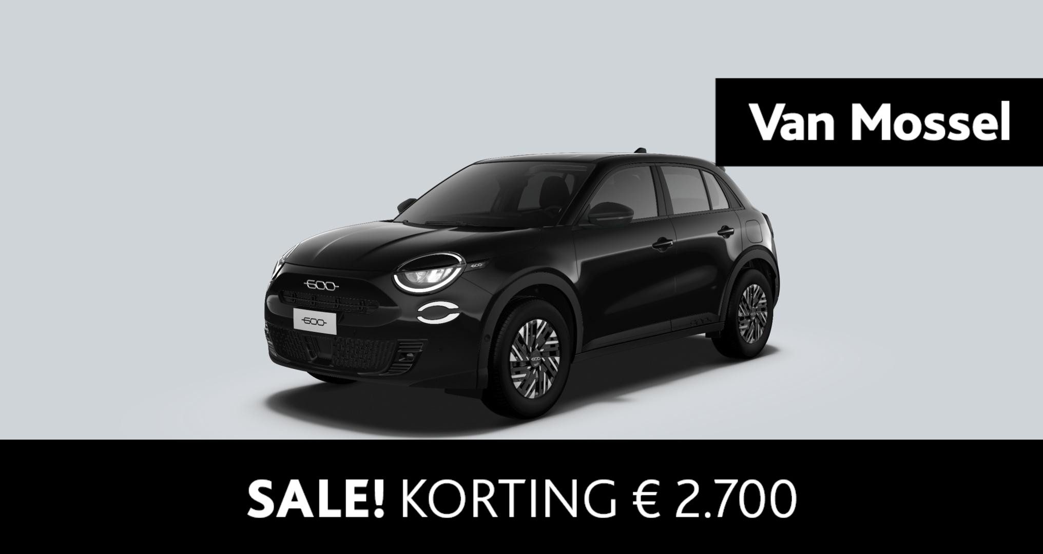 Fiat 600 1.2 Hybrid Urban | Apple & Android Carplay | Parkeersensoren | Led Verlichting|