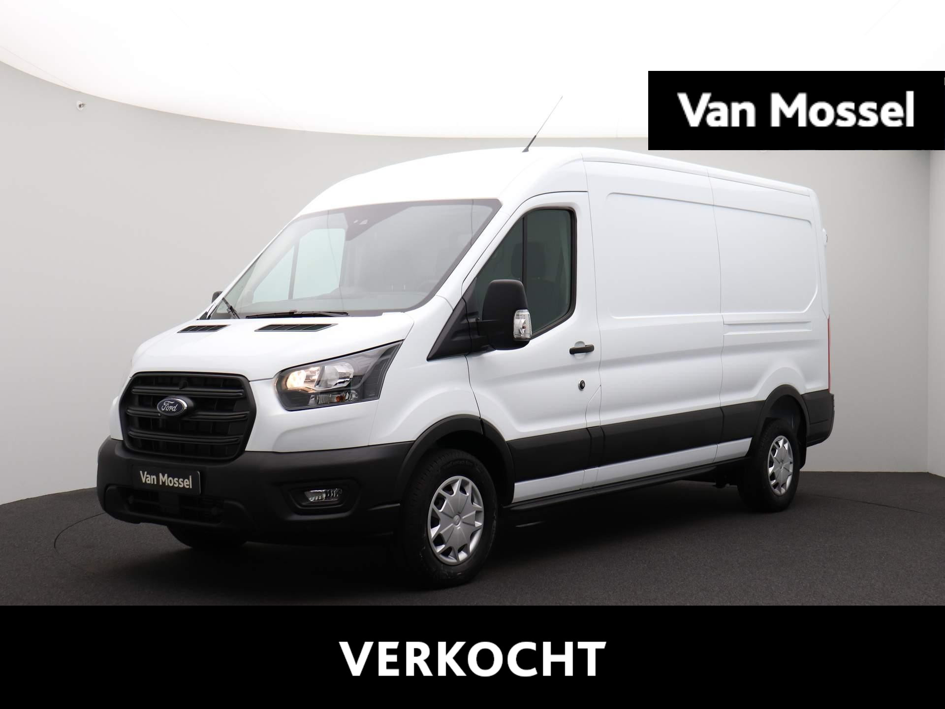 Ford Transit 350 2.0 TDCI L3H2 Trend Automaat 130 pk | Tussenschot met ruit | Ruiten in de achterdeuren | Passagiersairbag |