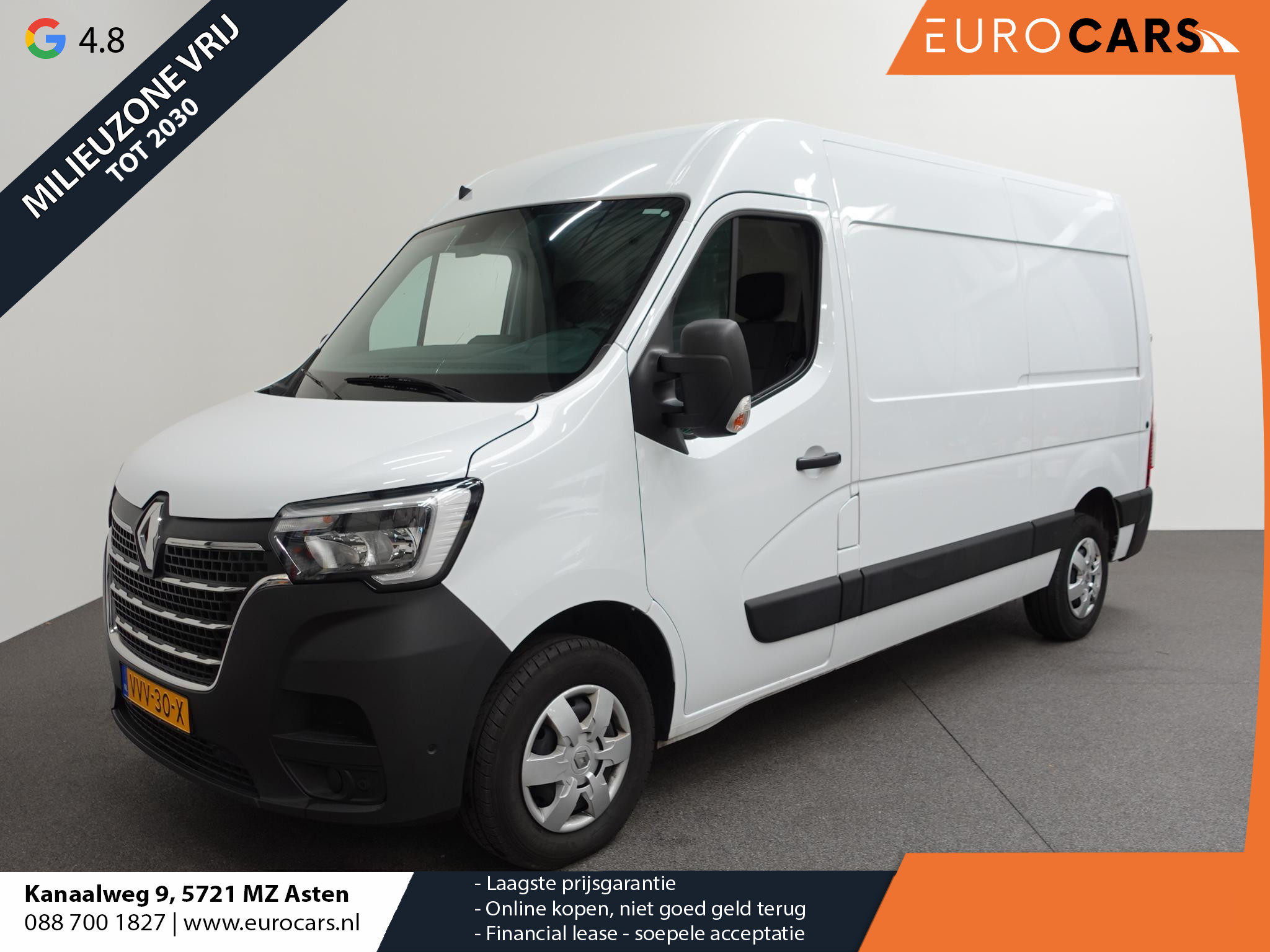 Renault Master T33 2.3 dCi 135PK L2H2 Work Edition Airco Cruise Control Camera Navi PDCA Trekhaak