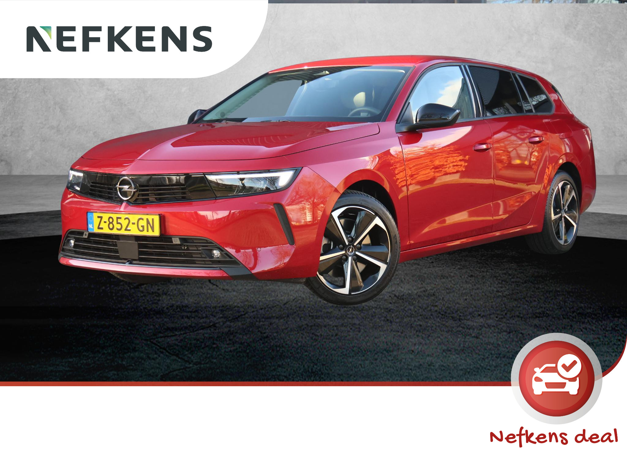Opel Astra ST 180PK Hybrid Business ( Stoel/Stuurverwarming | Adaptive CruiseControl | Navigatie | AppleCarPlay/AndroidAuto | AGR | Camera )