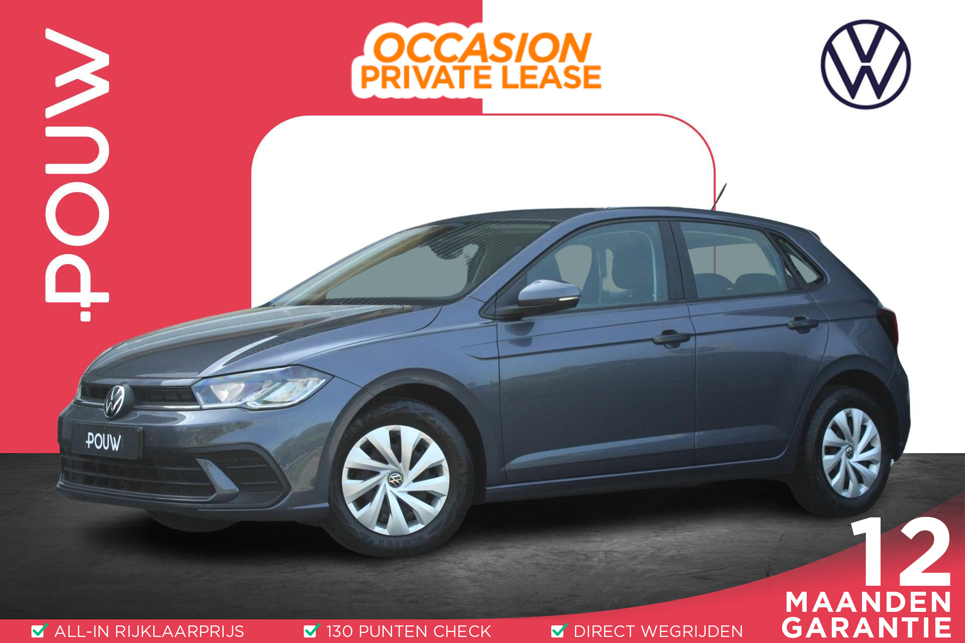 Volkswagen Polo 1.0 TSI 95pk Life | Apple Carplay & Android Auto | Airco | Adaptive Cruise Control