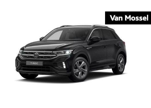 Volkswagen T-Roc 1.0 TSI R-Line Edition 116 PK | #AD | Trekhaak | Achterklep elektrisch | 18" Lichtmetalen velgen | Camera | Navigatie | Apple Carplay draadloos | Keyless access | Stoelverwarming | Climate control | Android Auto | DAB radio |