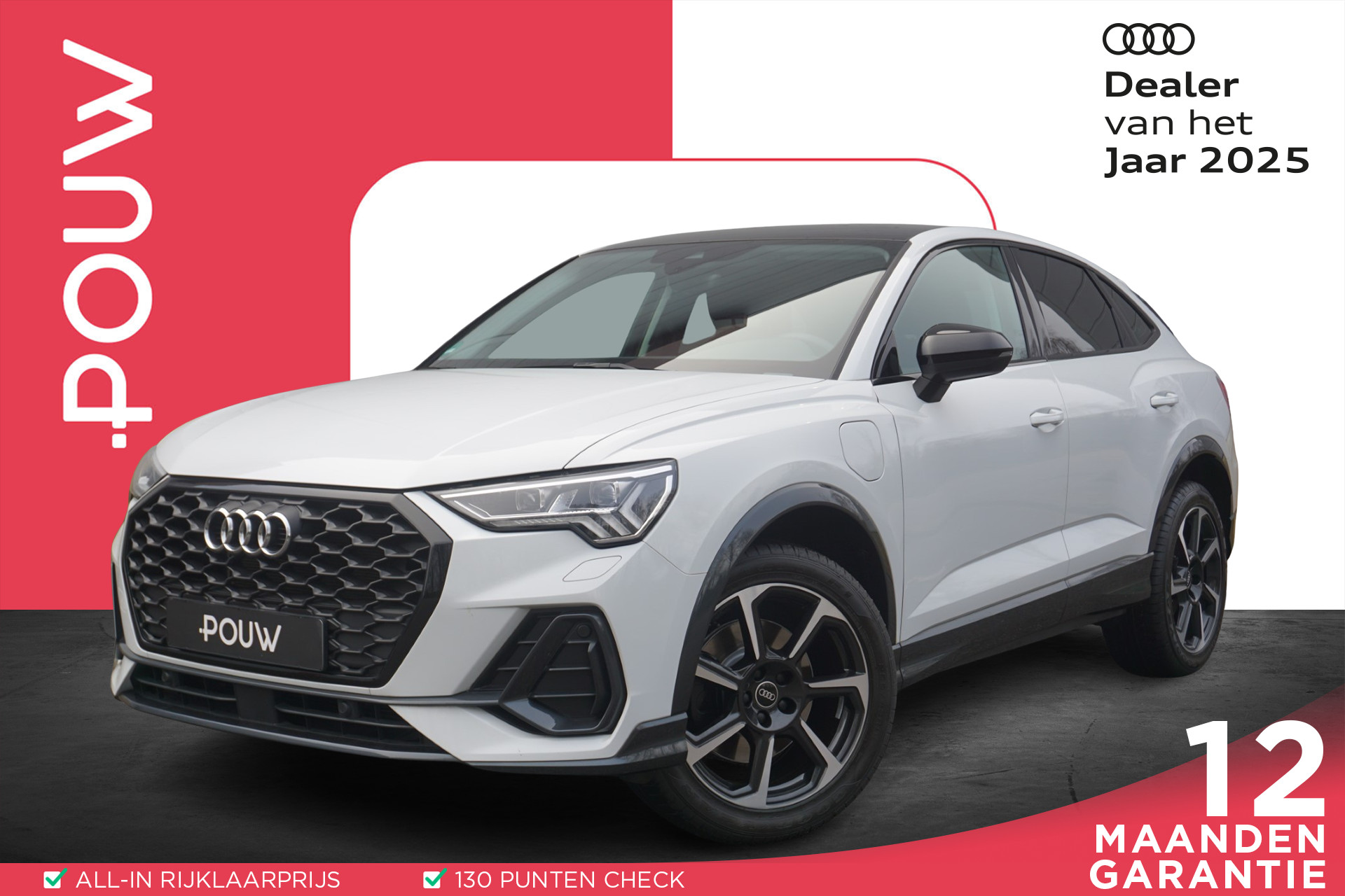 Audi Q3 Sportback 45 TFSIe 245pk PHEV | Panoramadak | Camera | Leder | Matrix LED