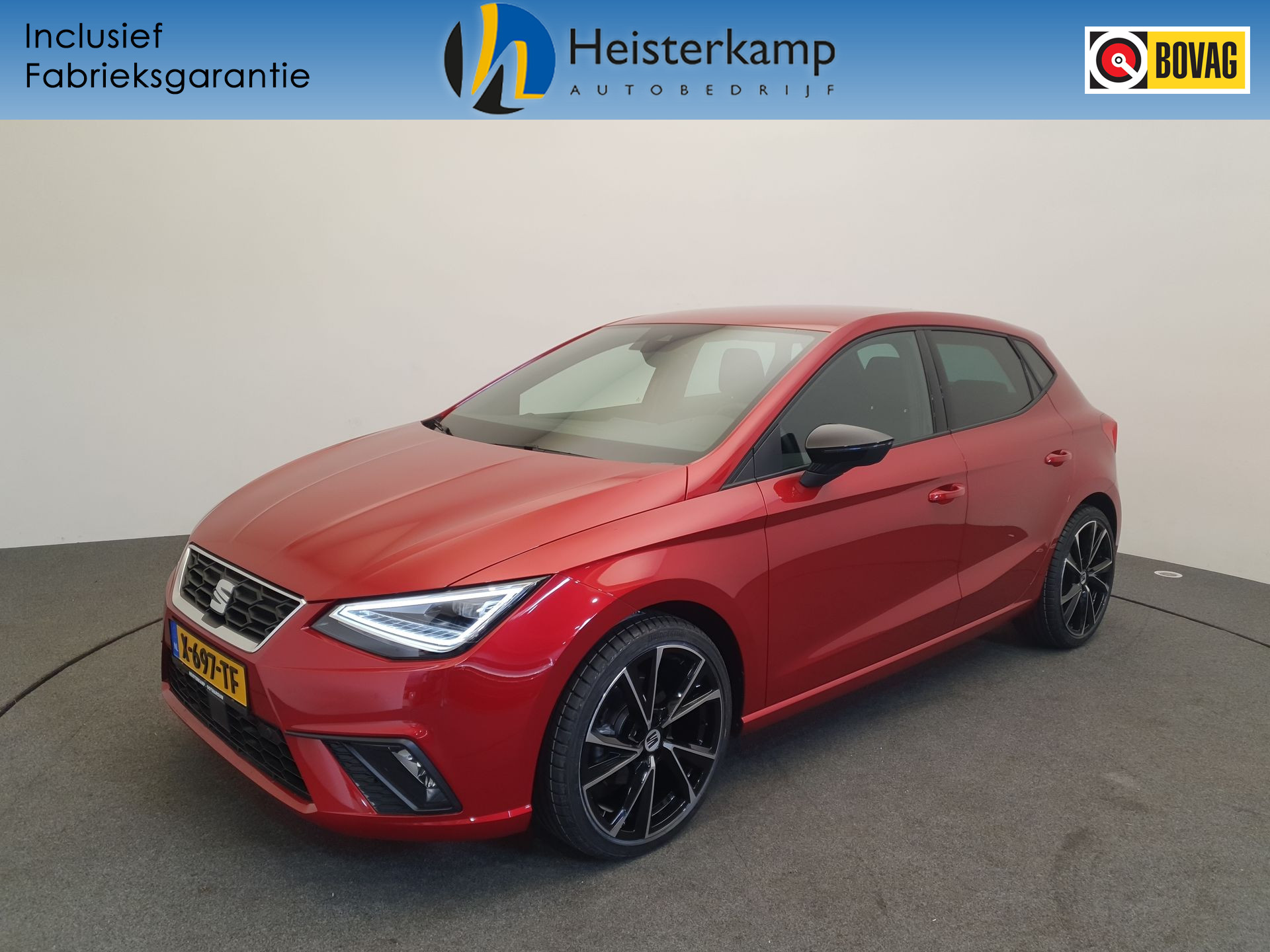 SEAT Ibiza 1.5 TSI 150pk DSG/AUT FR Cruise control, Full LED, App connect