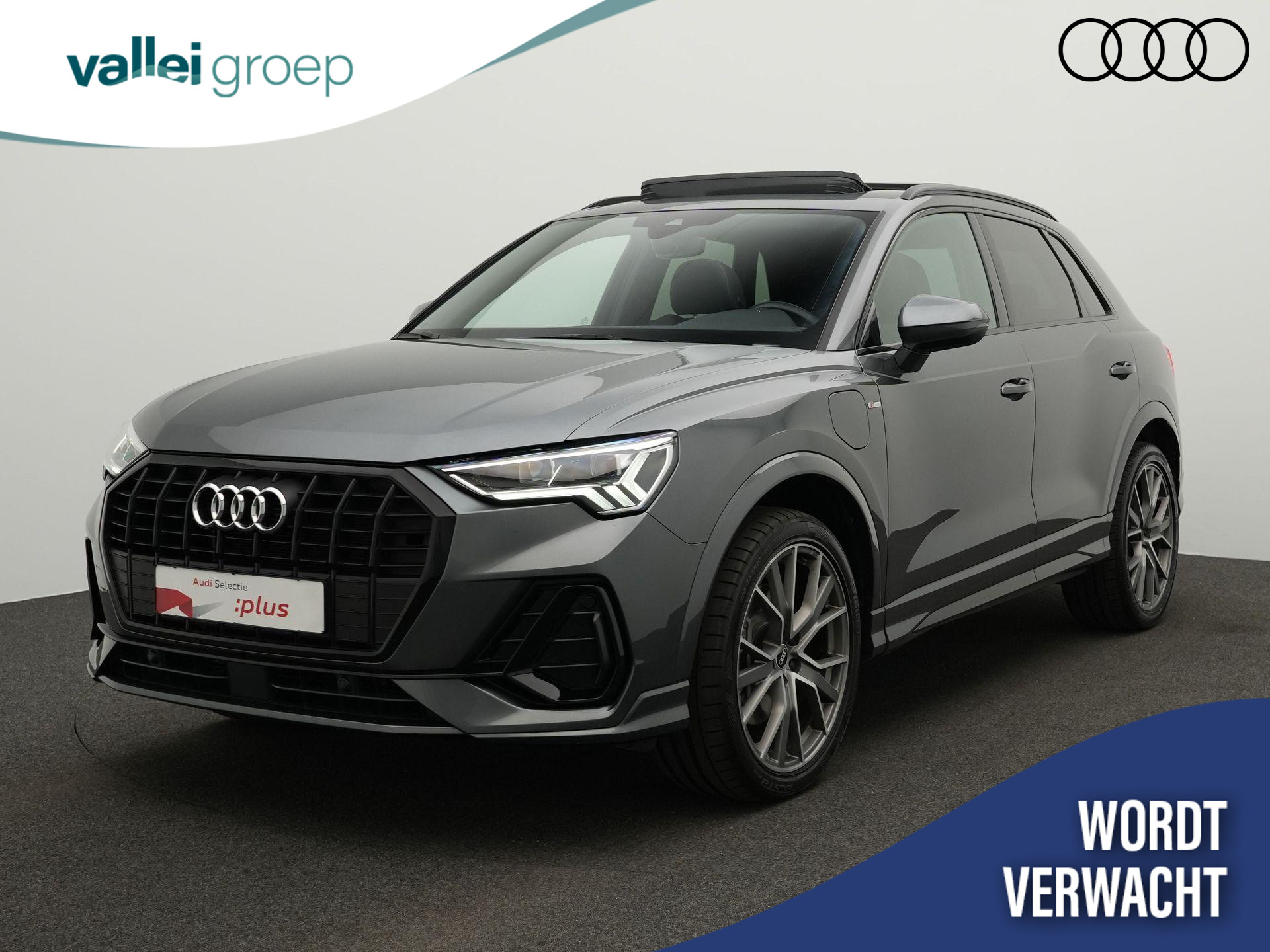 Audi Q3 45 TFSI e 245 pk S-tronic S edition | Panoramadak | Leder | SONOS | Achteruitrijcamera | Navigatie | Stoelverwarming | Adaptive Cruise