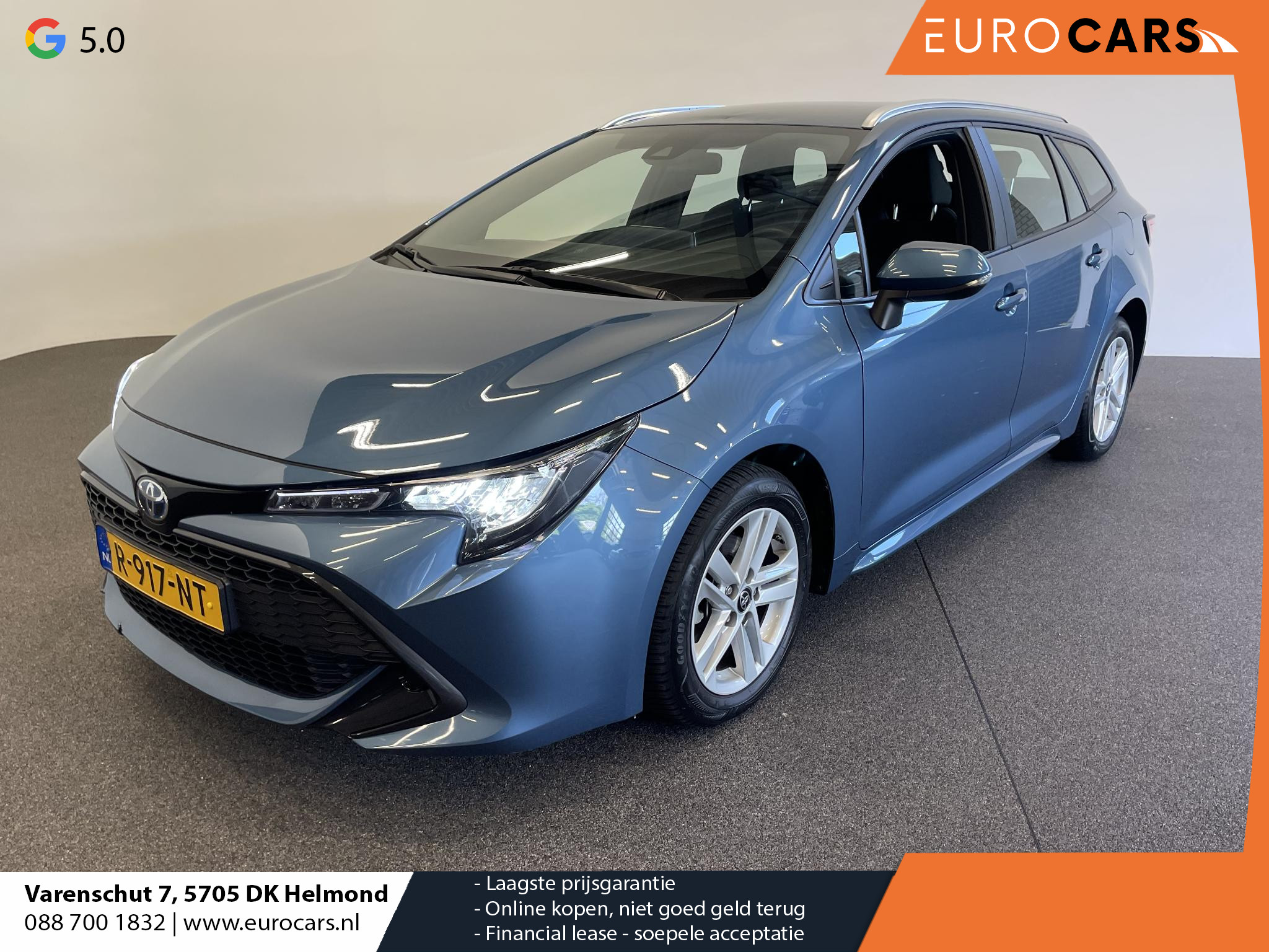 Toyota Corolla Touring Sports 1.8 Hybrid Active Aut. Navigatie Apple Carplay/Android Auto Camera Adaptive Cruise Control Full Ledkoplampen  Lichtmetalen velgen Climate Control