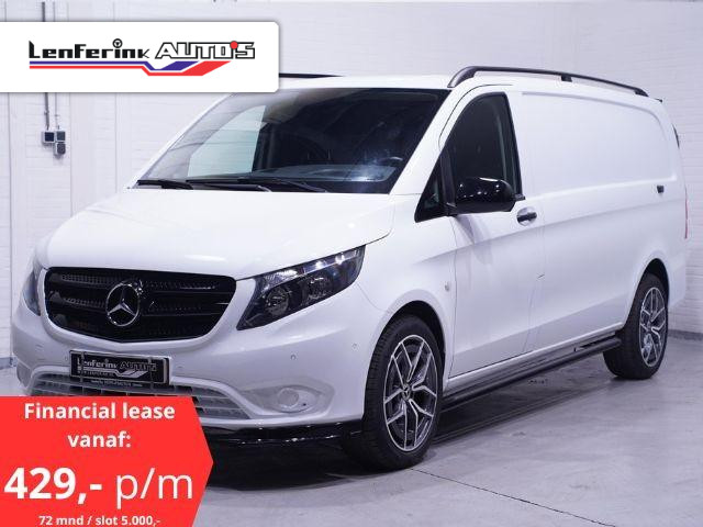 Mercedes-Benz Vito 116 CDI 163 pk XL Black&White Edition Navi, 19" AMG Wielen, Camera, Spoiler Pakket, PDC V+A, Laadruimte Pakket, 3-Zits