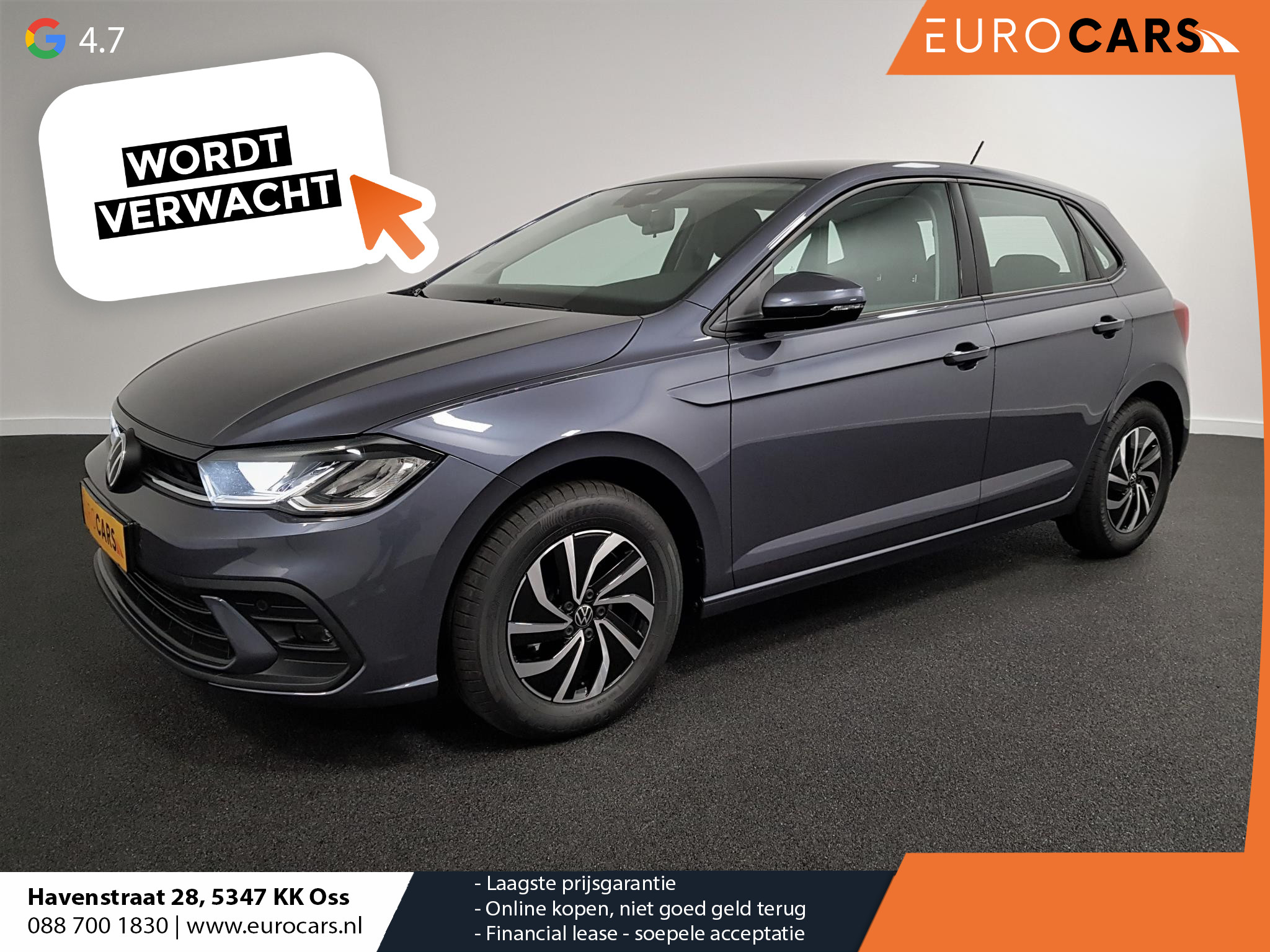 Volkswagen Polo 1.0 TSI Life Navigatie Digitale Cockpit Airco Parkeer sensoren V+A  LED Lichtmetalen Velgen
