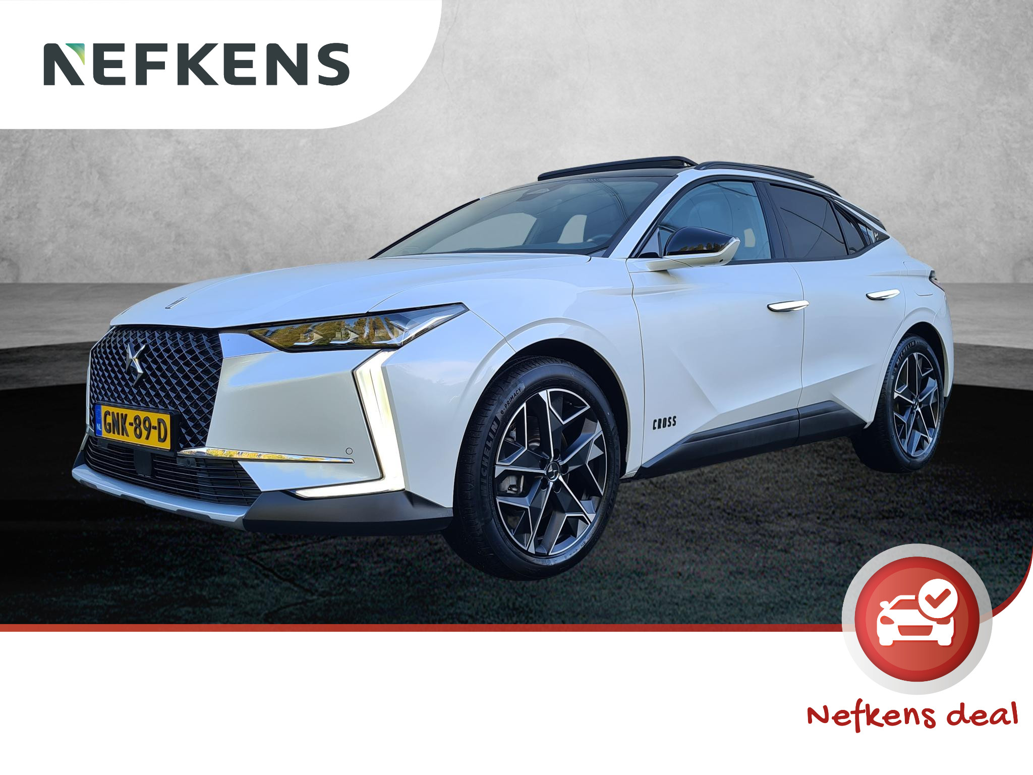 DS DS 4 225 pk E-Tense Cross Rivoli | Glazen Schuifdak | LEER | Electrische klep | Stuur/Stoelverwarming | Camera | AUTOMAAT