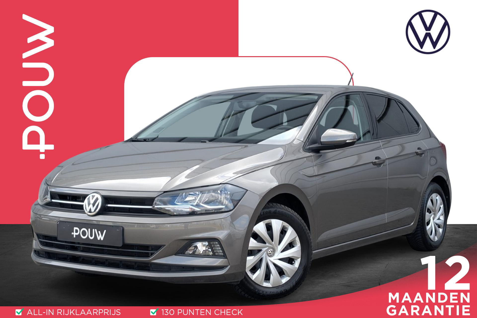 Volkswagen Polo 1.0 TSI 95pk Comfortline | Navigatie | Adaptive Cruise | App Connect
