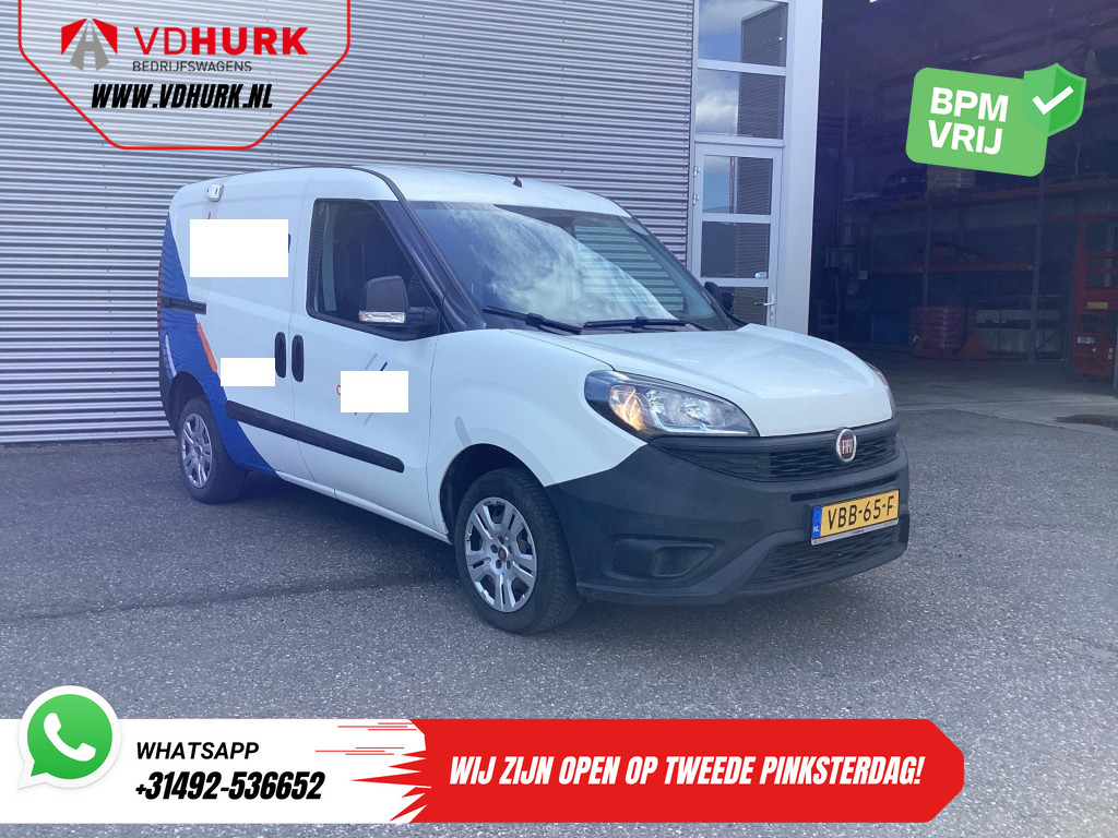 Fiat Doblò Cargo 1.3 MJ BPM VRIJ! 7x Voorraad NL Auto/ Airco/ Bluetooth/ Betimmering