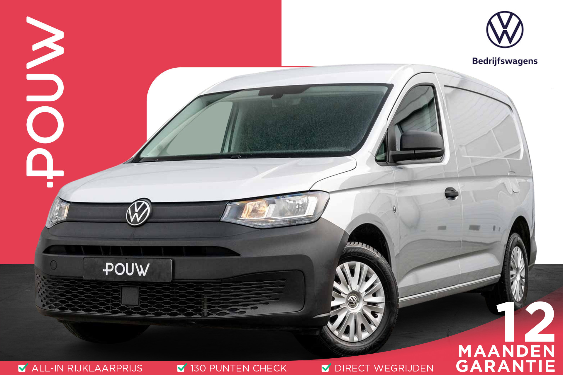 Volkswagen Caddy Cargo Maxi 2.0 TDI 75pk Comfort | Navigatie | App Connect | Cruise Control | Airco