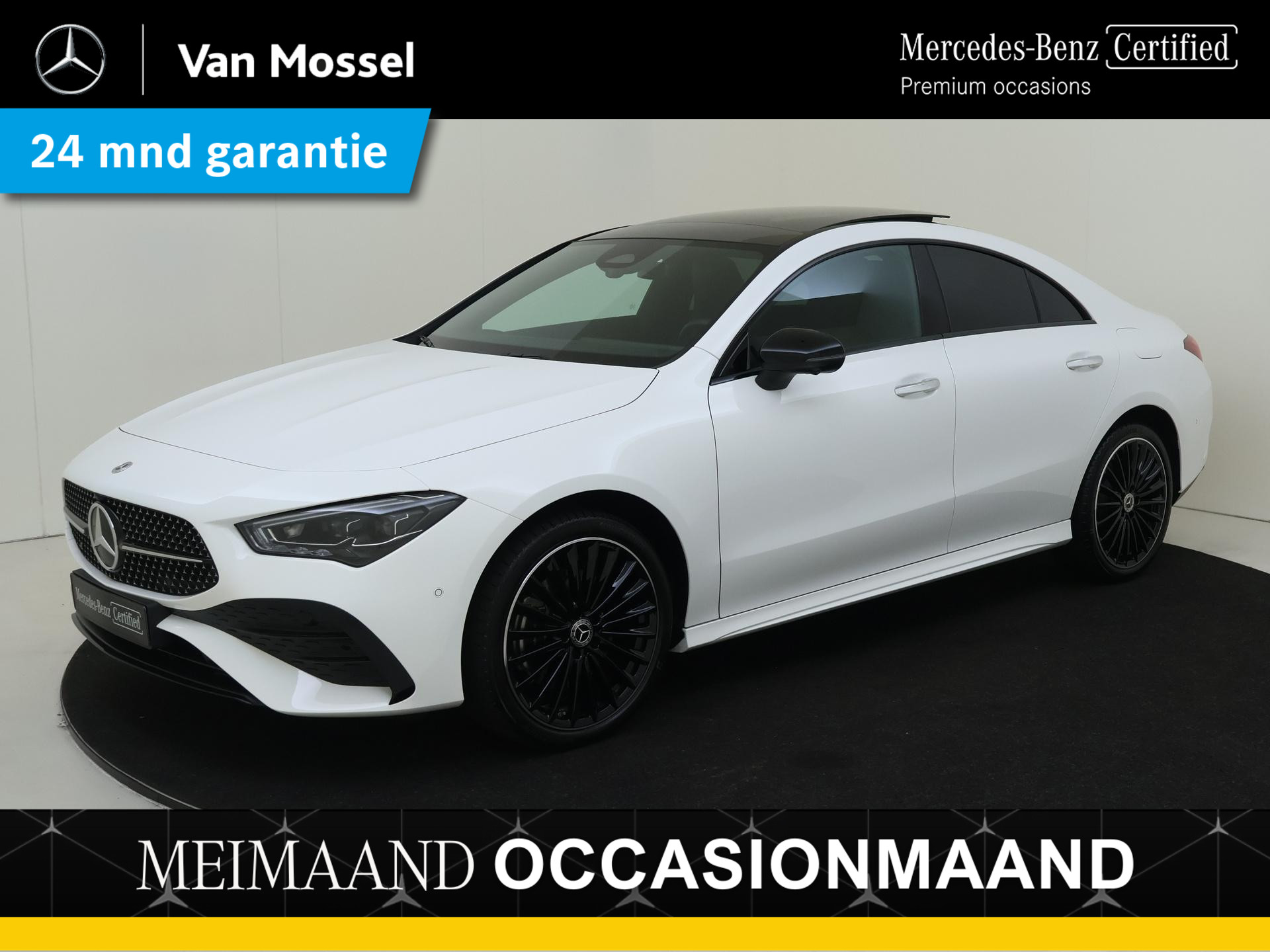 Mercedes-Benz CLA 250 e AMG Line Premium Plus /Panoramadak /19 Inch /Night pakket /360 Camera /Winter pakket