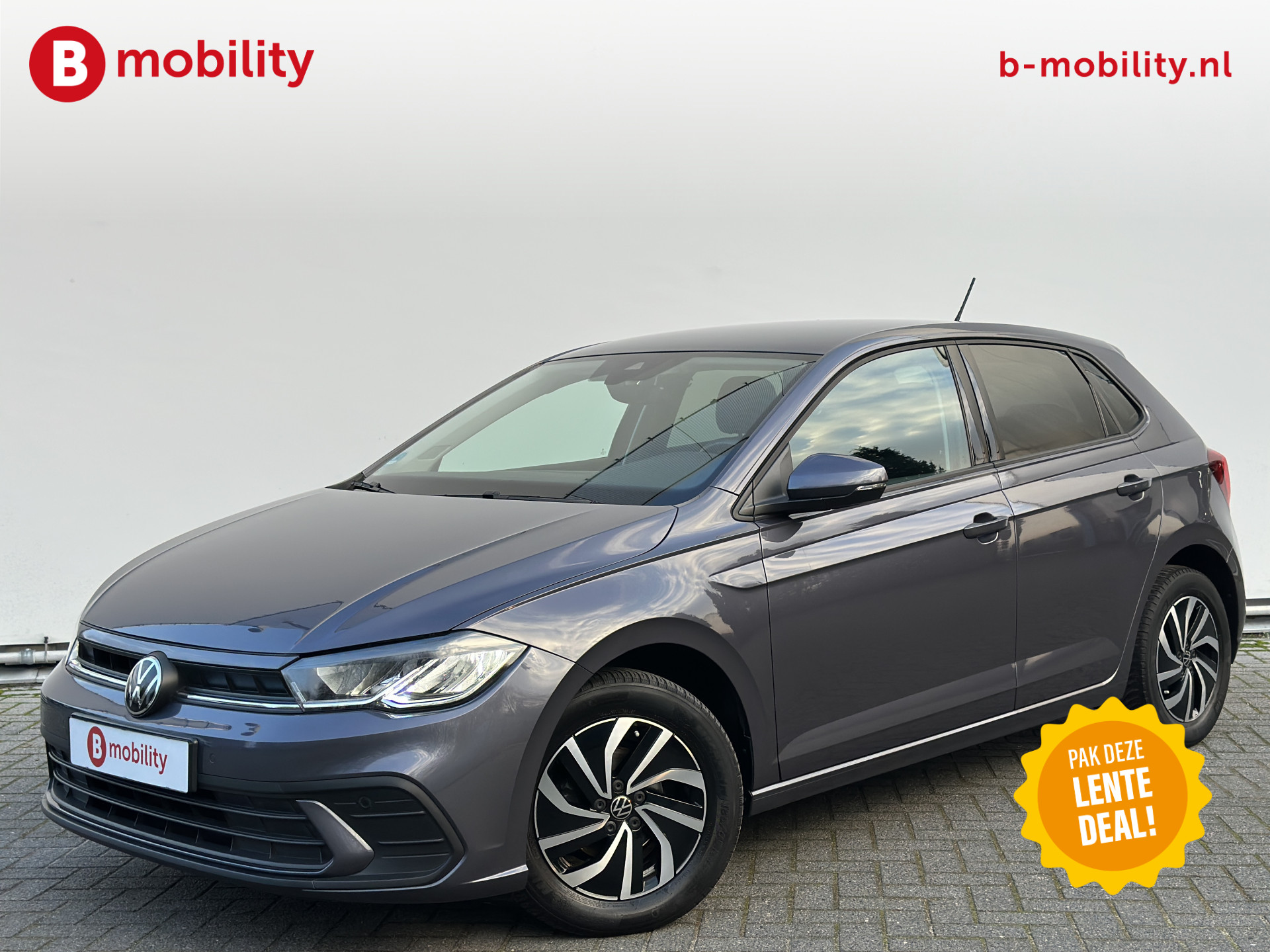 Volkswagen Polo 1.0 TSI 95PK Life Apple CarPlay Garantie tot 4-2027 of 100.000KM | Active Cruise Control ACC | DAB | Navigatie | PDC Voor/ Achter | Airco