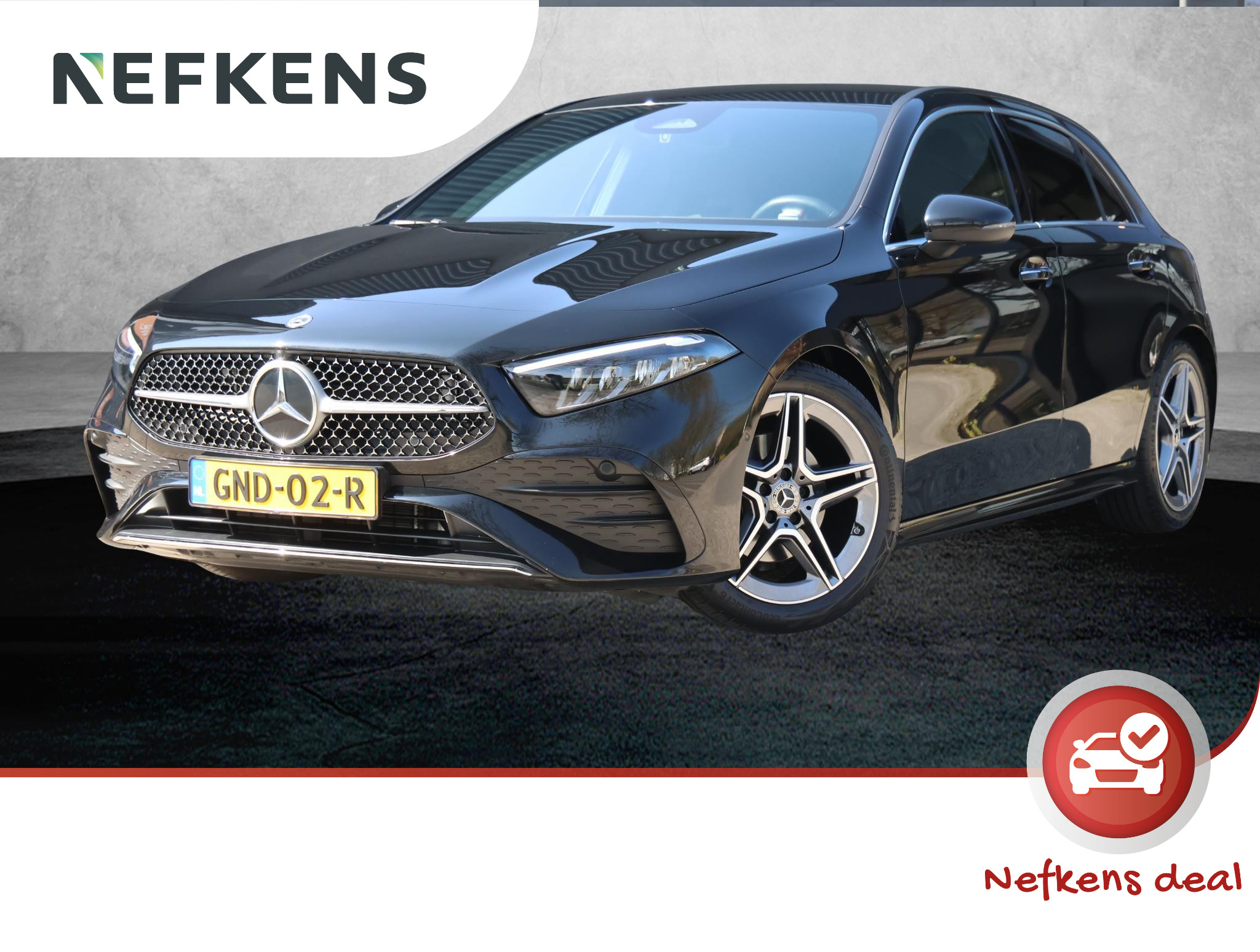 Mercedes-Benz A-Klasse 200 AMG Line 174PK | Alcantara | SFEERVERLICHTING | Distronic | Camera | Volledig LED | Keyless | Stoelverwarming | Navigatie | Privacy Glass |