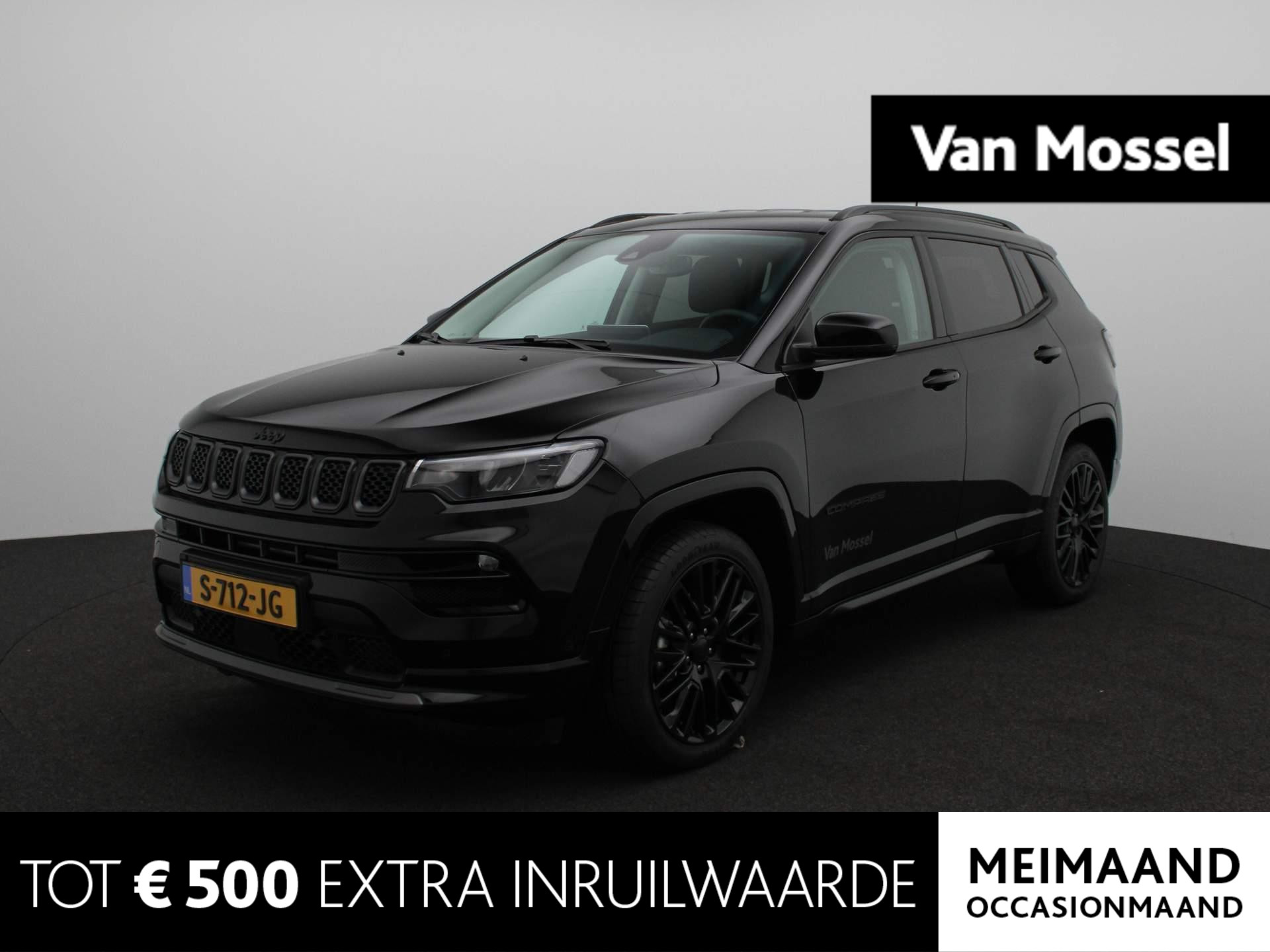 Jeep Compass 1.5T e-Hybrid S | Leder | Stoelverwarming | Navigatie | Camera | LED | 19" velgen |