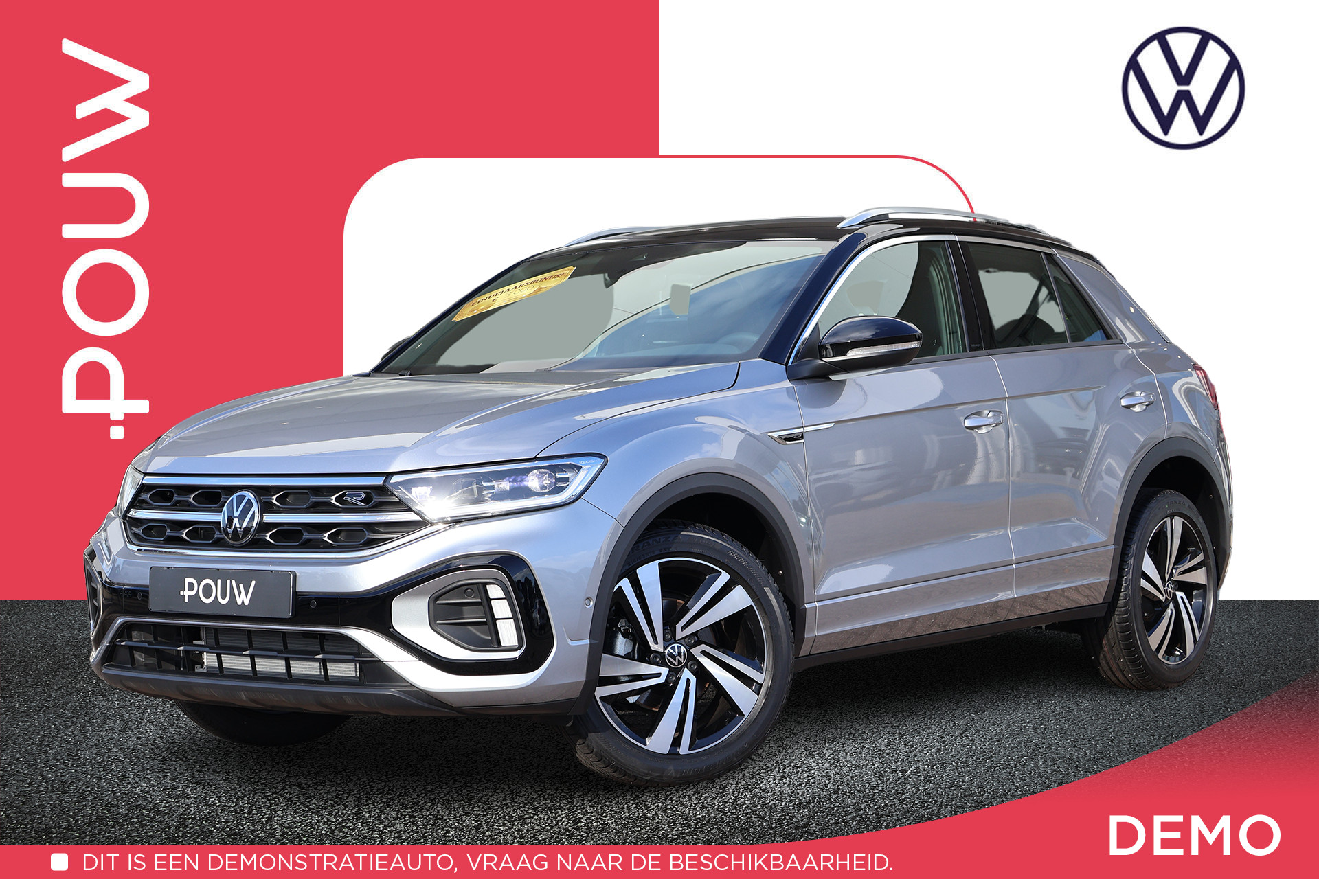 Volkswagen T-Roc 1.0 TSI 110pk R-Line Business | Trekhaak | Stoelverwarming | 18" Velgen