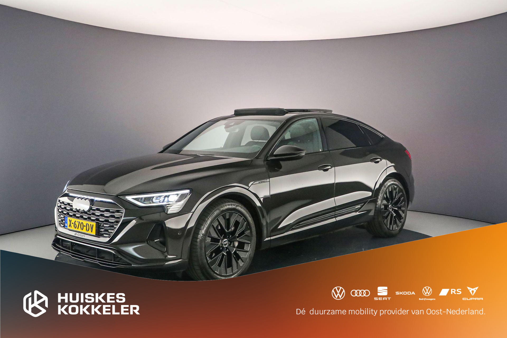 Audi Q8 e-tron 55 quattro Advanced Edition 115 kWh | Luchtvering | Audi Sound | Full Map | Stoelverwarming |