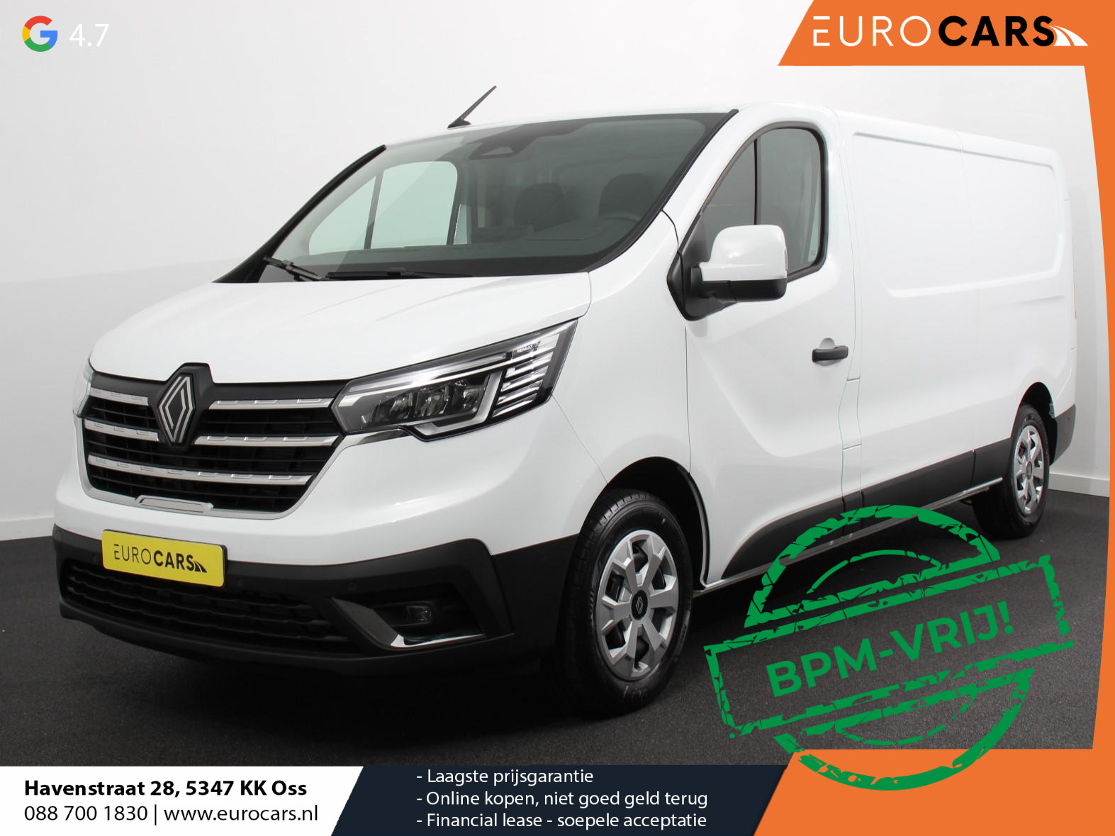Renault Trafic 2.0 Blue dCi 130 T30 L2H1 Advance Demo ! | Navigatie Airco Lichtmetalen velgen Betimmering Trekhaak Parkeer sensoren Dab