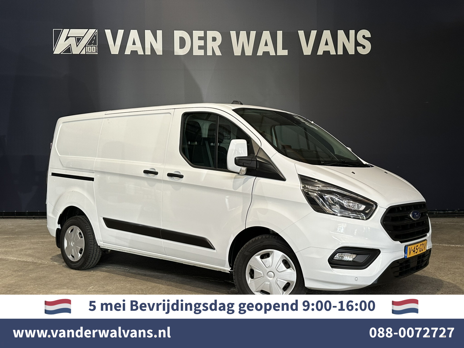 Ford Transit Custom 2.0 TDCI 130pk Automaat L1H1 Euro6 Airco | Camera | LED | Trekhaak | Cruisecontrol Parkeersensoren, Stoelverwarming, Verwarmde voorruit, Bijrijdersbank