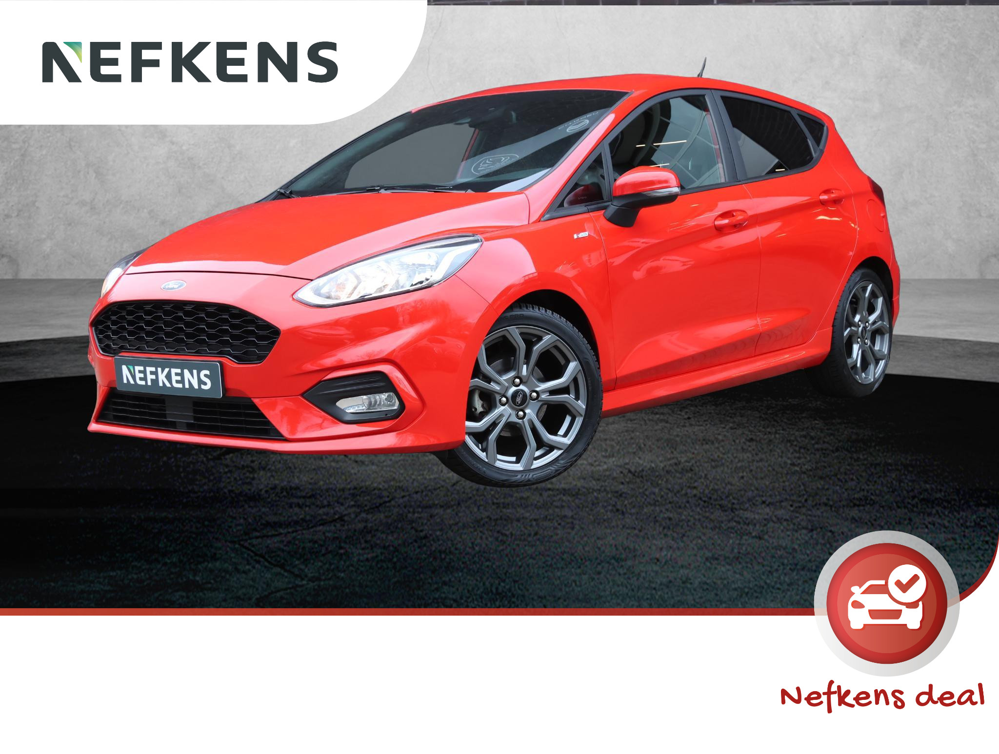 Ford Fiesta ST-Line 101pk | Armsteun | Navigatie | Parkeersensoren Achter