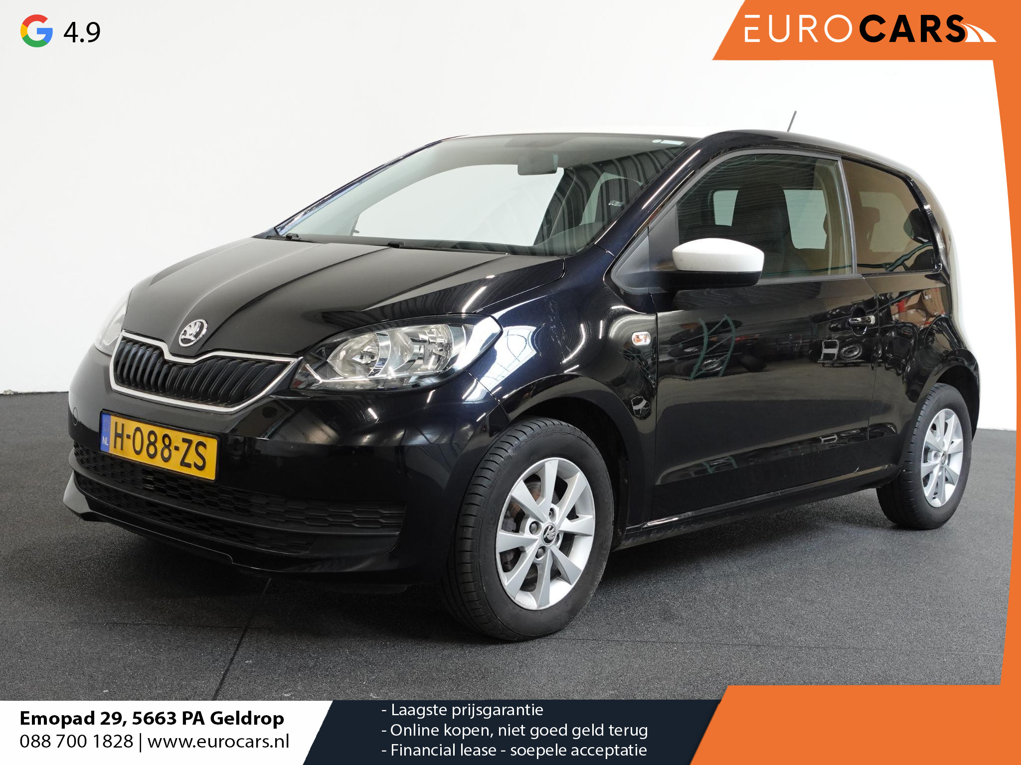 Škoda Citigo 1.0 Greentech Ambition | Airco | Bluetooth | Lichtmetalen velgen | White pack |