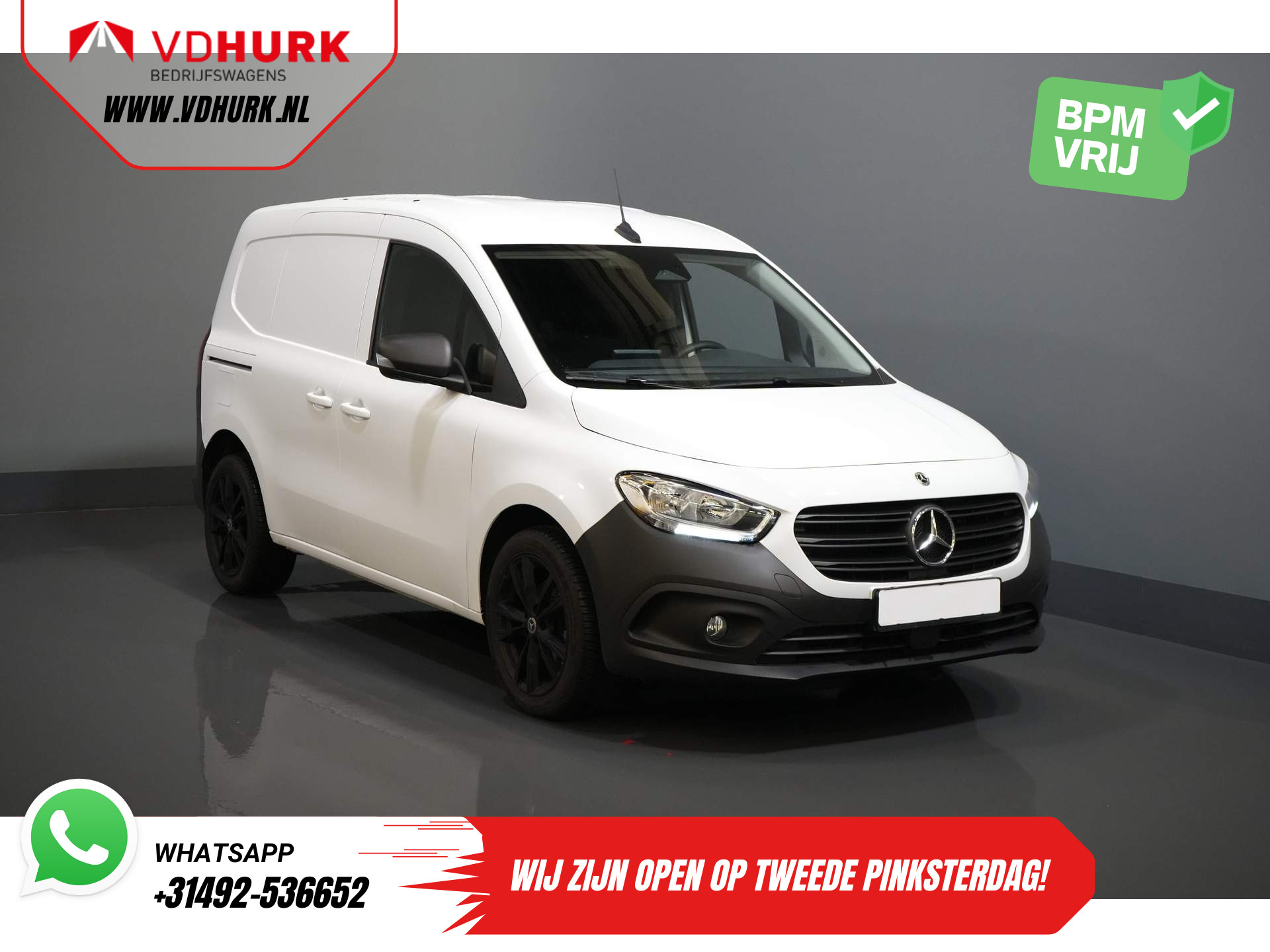 Mercedes-Benz Citan 110 CDI Aut. (DEMO) 3Pers./ Stoelverw./ Carplay/ Cruise/ MBUX/ PDC/ Airco