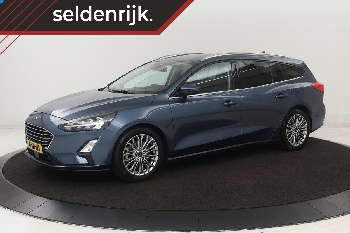 Ford Focus 1.5 EcoBoost Titanium | Stoel & stuurverwarming | Adaptive cruise | Full LED | Camera | Trekhaak | Carplay | Climate control