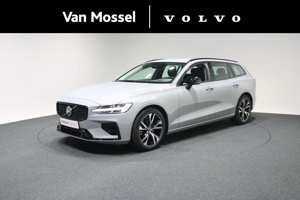 Volvo V60 2.0 B4 Plus Dark | Trekhaak | Lederen bekleding | Stoelverwarming | Navigatie