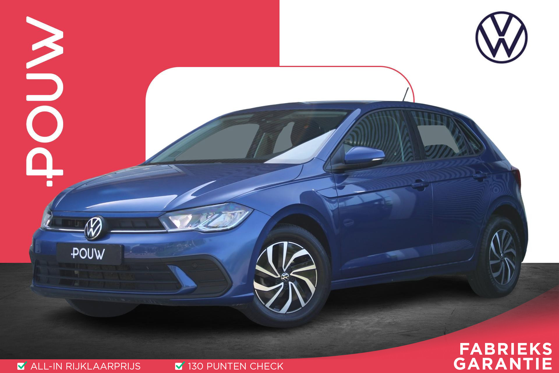Volkswagen Polo 1.0 TSI 95pk DSG Life |  Camera Achter | Parkeersensoren Voor & Achter | Apple Carplay & Android Auto