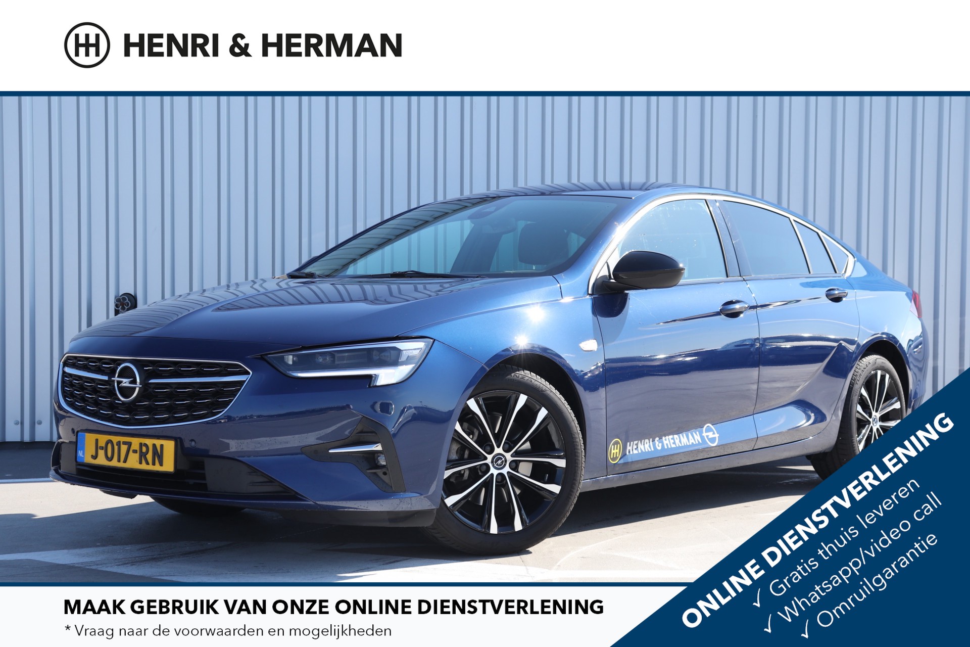 Opel Insignia 200pk Turbo Ultimate (LEER/Bose/18"LMV/T.haak/LED)